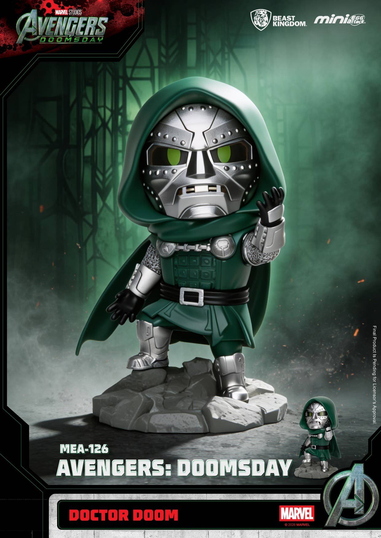 SPECIAL ORDER Beast Kingdom - MEA-126 - Avengers: Doomsday - Mini Egg Attack [JP] [Box of 6]