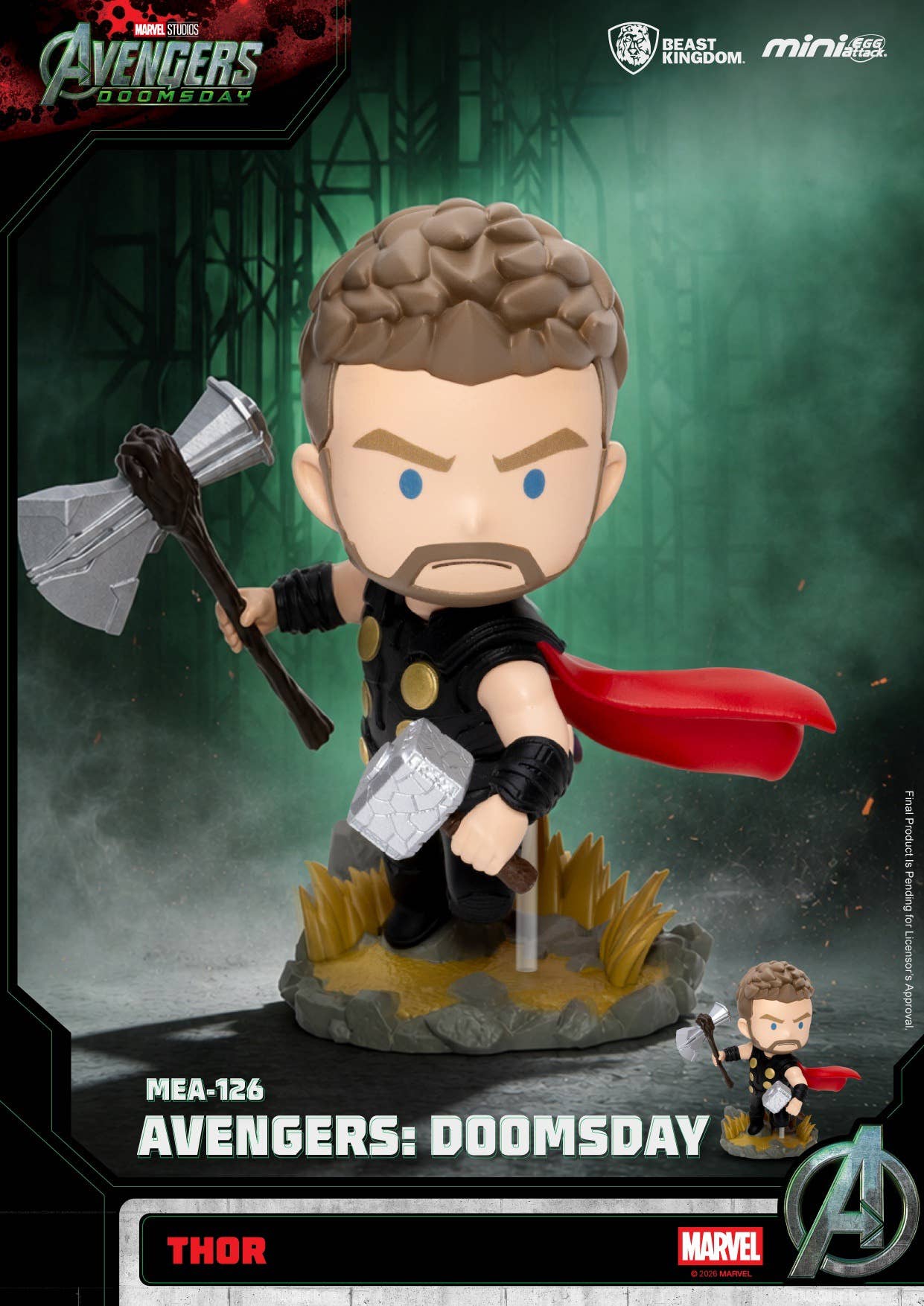 SPECIAL ORDER Beast Kingdom - MEA-126 - Avengers: Doomsday - Mini Egg Attack [JP] [Box of 6]