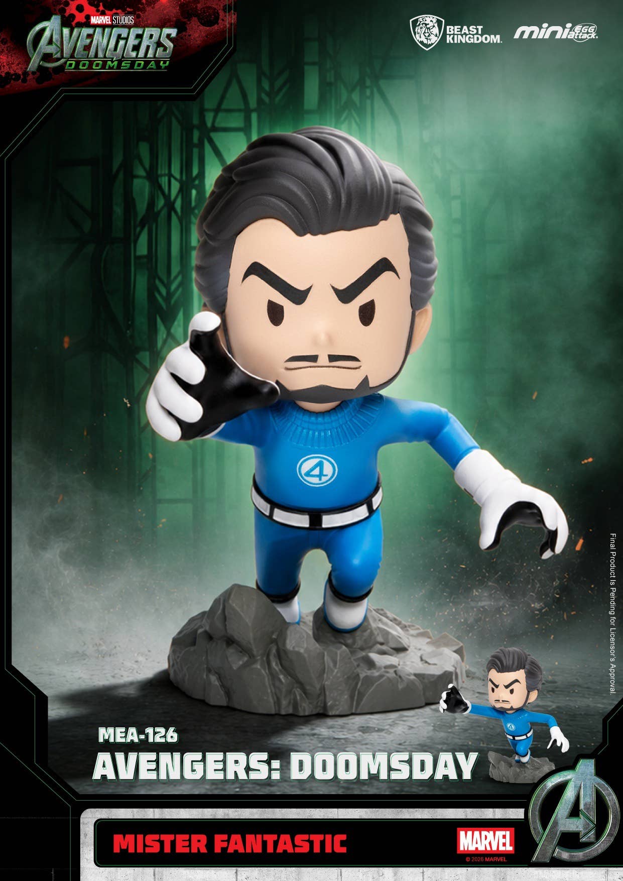 SPECIAL ORDER Beast Kingdom - MEA-126 - Avengers: Doomsday - Mini Egg Attack [JP] [Box of 6]
