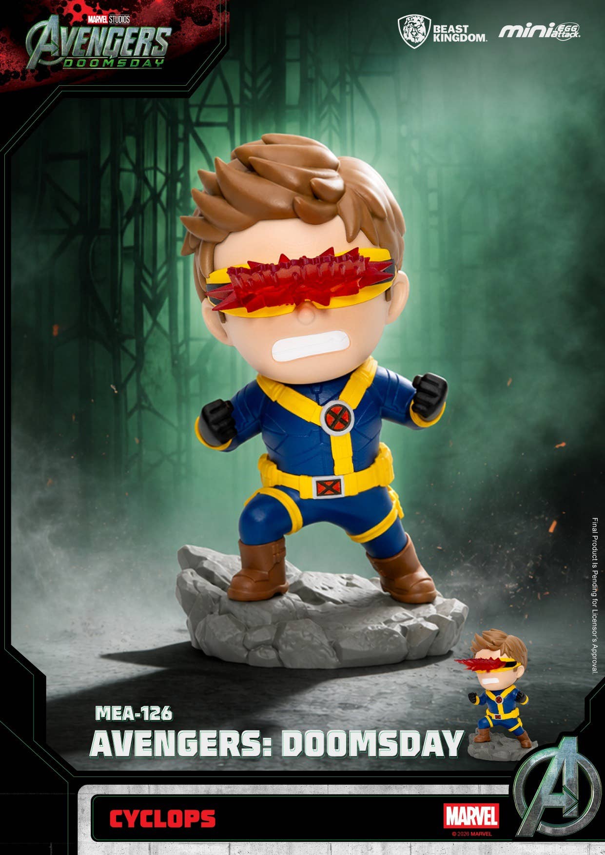 SPECIAL ORDER Beast Kingdom - MEA-126 - Avengers: Doomsday - Mini Egg Attack [JP] [Box of 6]