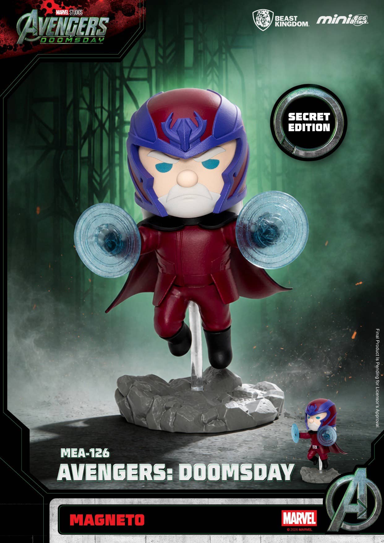 SPECIAL ORDER Beast Kingdom - MEA-126 - Avengers: Doomsday - Mini Egg Attack [JP] [Box of 6]