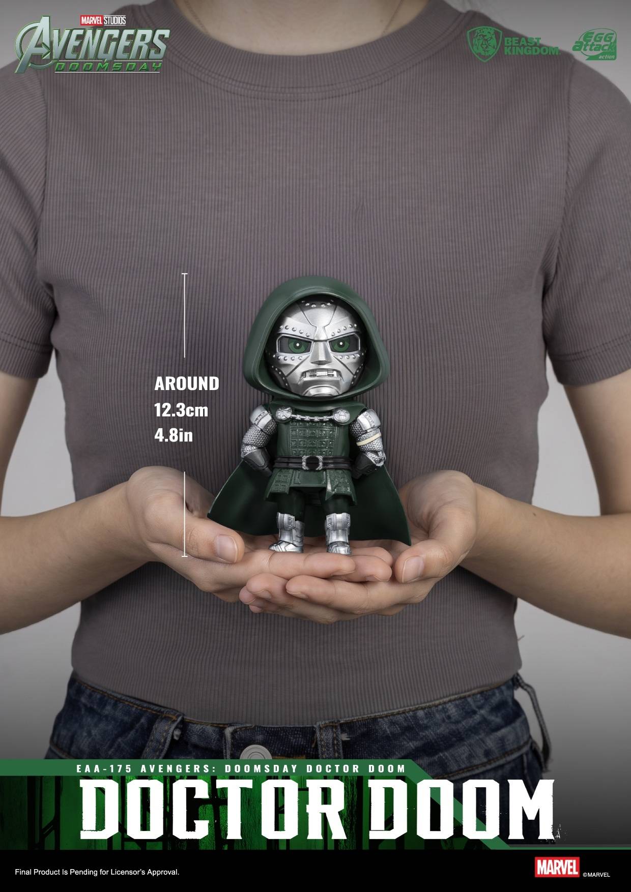 SPECIAL ORDER Beast Kingdom - Egg Attack Action EAA-175 - Avengers: Doomsday - Dr. Doom [JP]