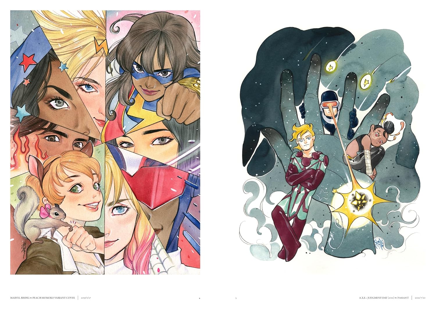 BACK-ORDER Xuanguang Society - Peach Momoko Marvel Cover Art Collection [JP]