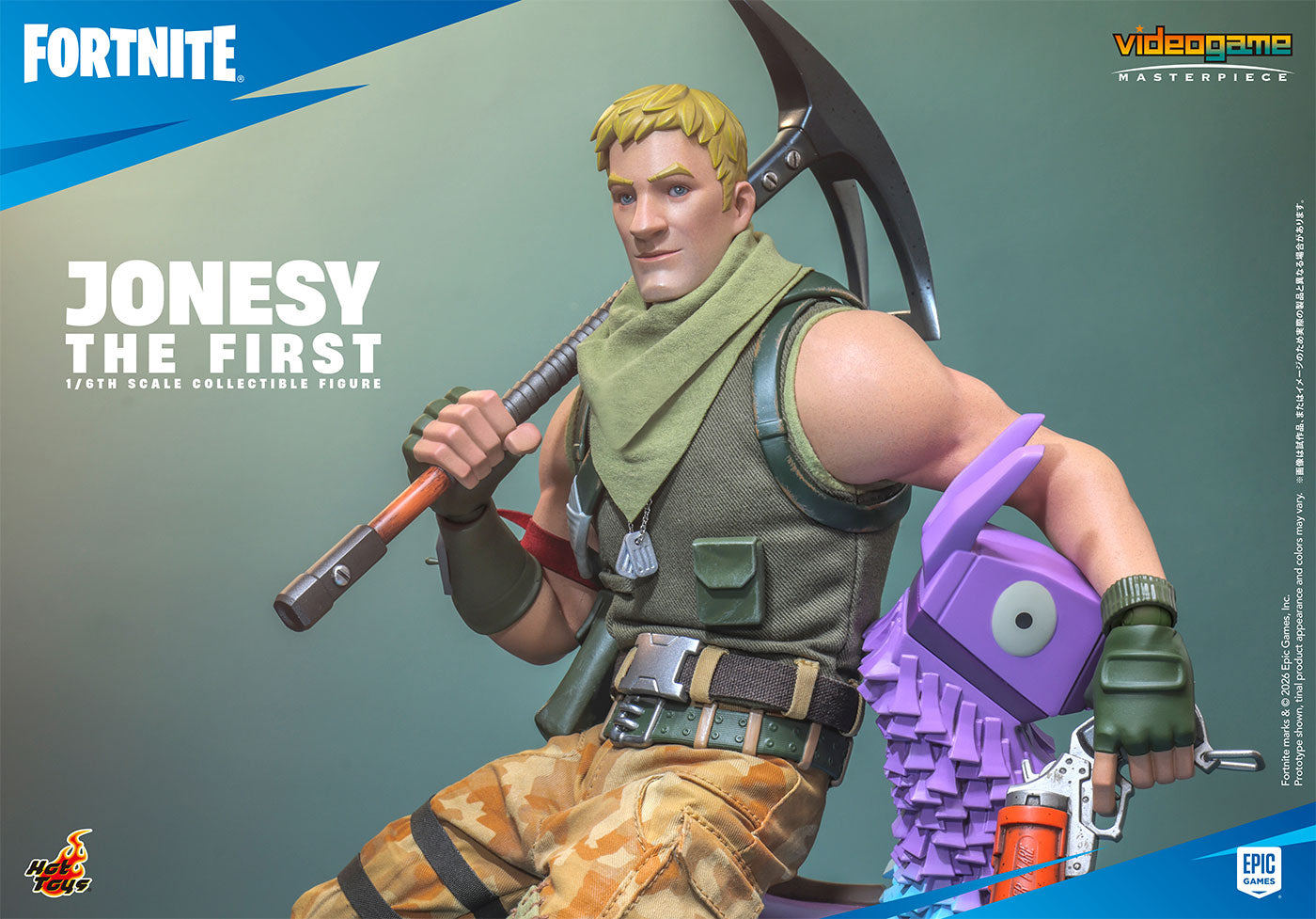 SPECIAL ORDER Hot Toys - Video Game Masterpiece - Fortnite - Jonesy The First 1/6 [JP]