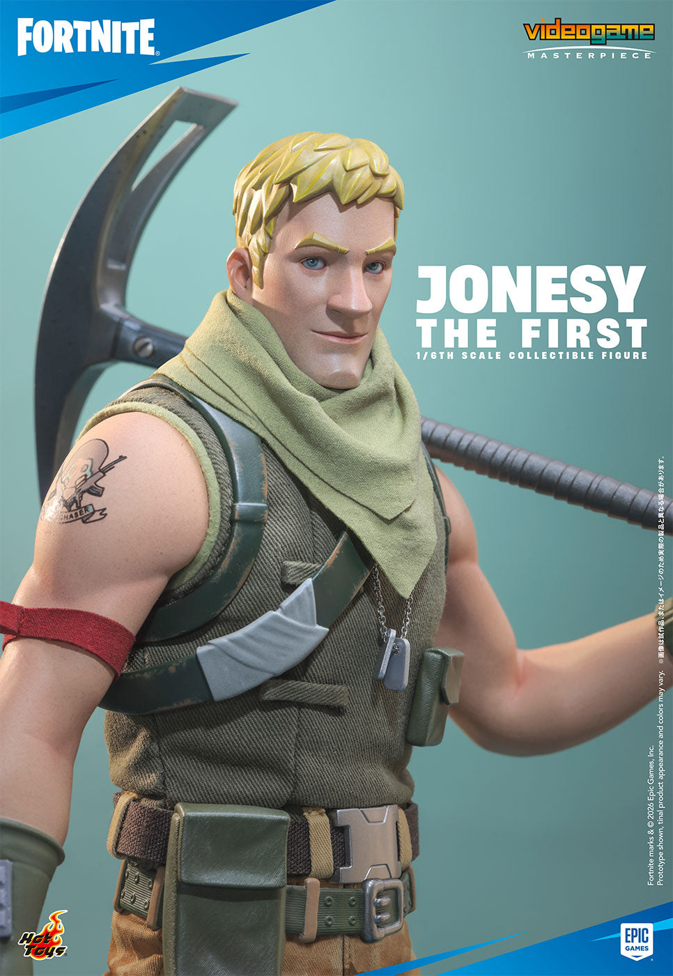 SPECIAL ORDER Hot Toys - Video Game Masterpiece - Fortnite - Jonesy The First 1/6 [JP]