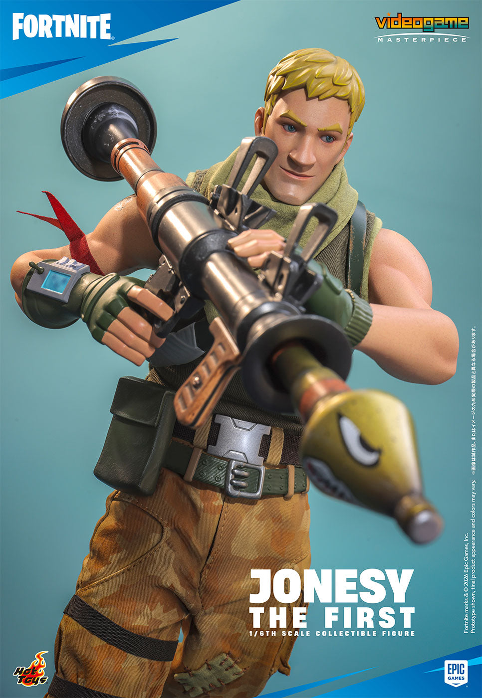 SPECIAL ORDER Hot Toys - Video Game Masterpiece - Fortnite - Jonesy The First 1/6 [JP]
