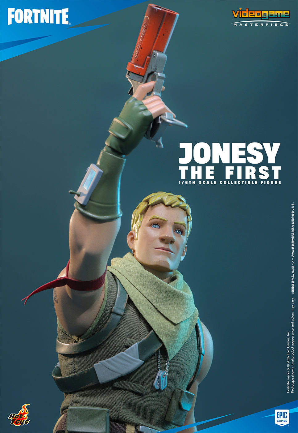 SPECIAL ORDER Hot Toys - Video Game Masterpiece - Fortnite - Jonesy The First 1/6 [JP]