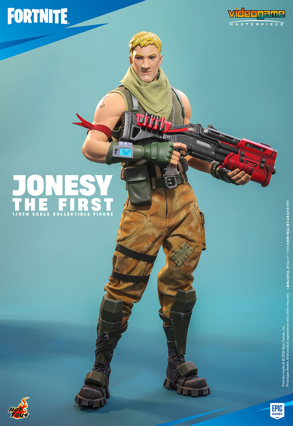 SPECIAL ORDER Hot Toys - Video Game Masterpiece - Fortnite - Jonesy The First 1/6 [JP]