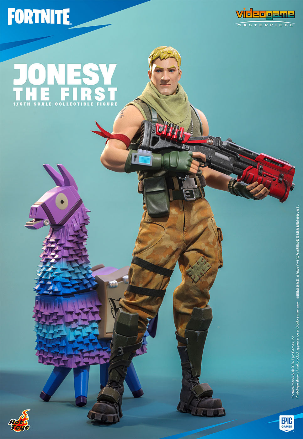 SPECIAL ORDER Hot Toys - Video Game Masterpiece - Fortnite - Jonesy The First 1/6 [JP]