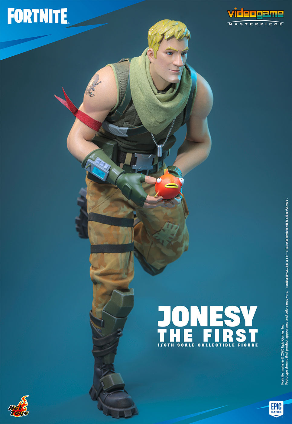SPECIAL ORDER Hot Toys - Video Game Masterpiece - Fortnite - Jonesy The First 1/6 [JP]