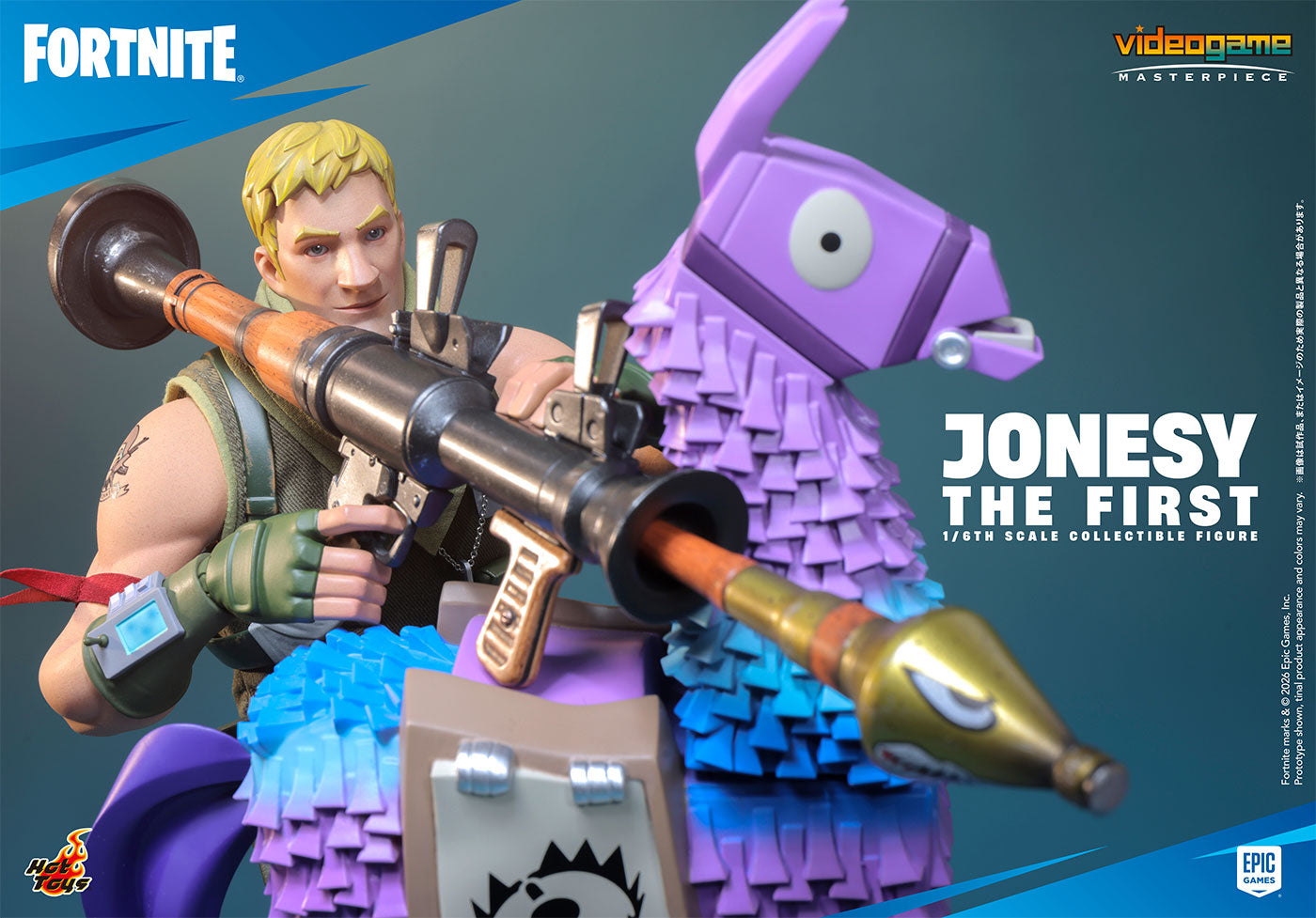 SPECIAL ORDER Hot Toys - Video Game Masterpiece - Fortnite - Jonesy The First 1/6 [JP]