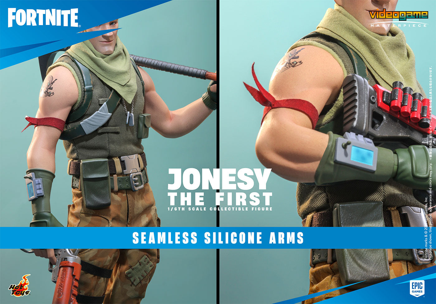 SPECIAL ORDER Hot Toys - Video Game Masterpiece - Fortnite - Jonesy The First 1/6 [JP]