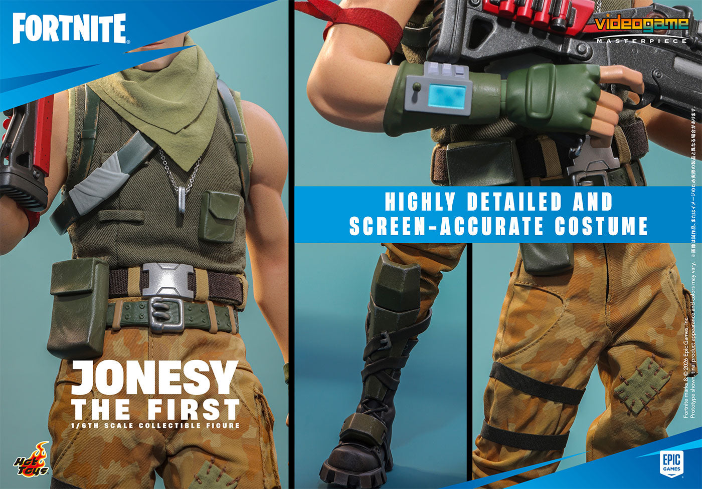 SPECIAL ORDER Hot Toys - Video Game Masterpiece - Fortnite - Jonesy The First 1/6 [JP]