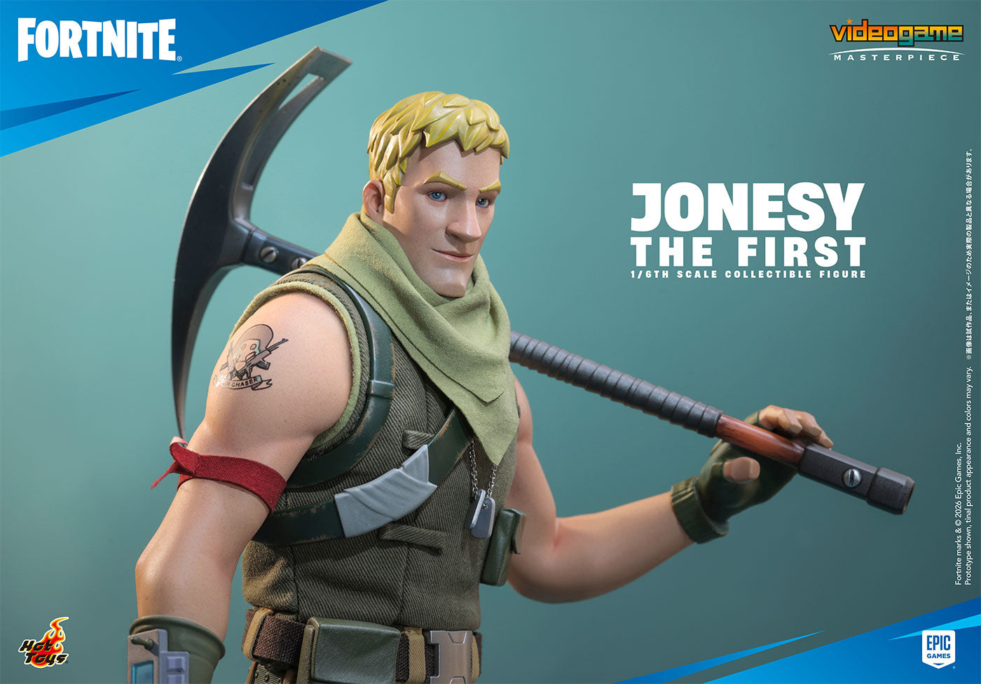 SPECIAL ORDER Hot Toys - Video Game Masterpiece - Fortnite - Jonesy The First 1/6 [JP]