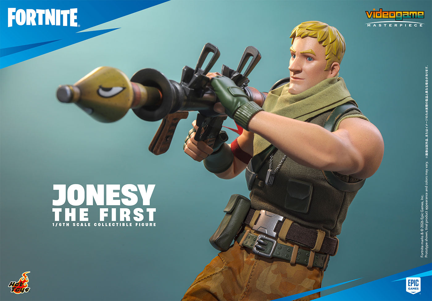 SPECIAL ORDER Hot Toys - Video Game Masterpiece - Fortnite - Jonesy The First 1/6 [JP]