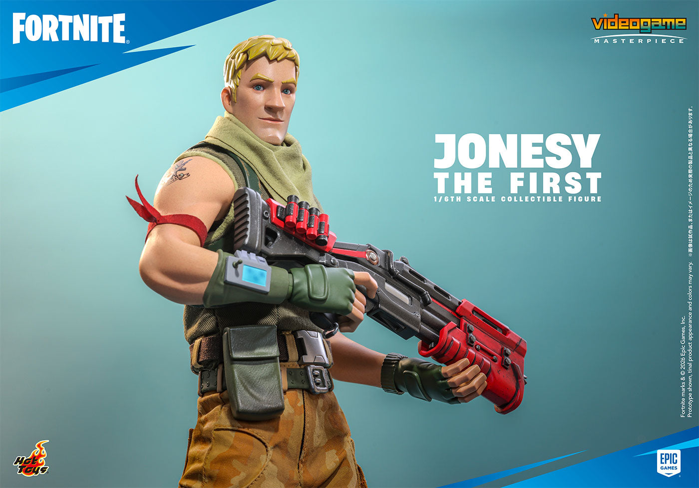 SPECIAL ORDER Hot Toys - Video Game Masterpiece - Fortnite - Jonesy The First 1/6 [JP]