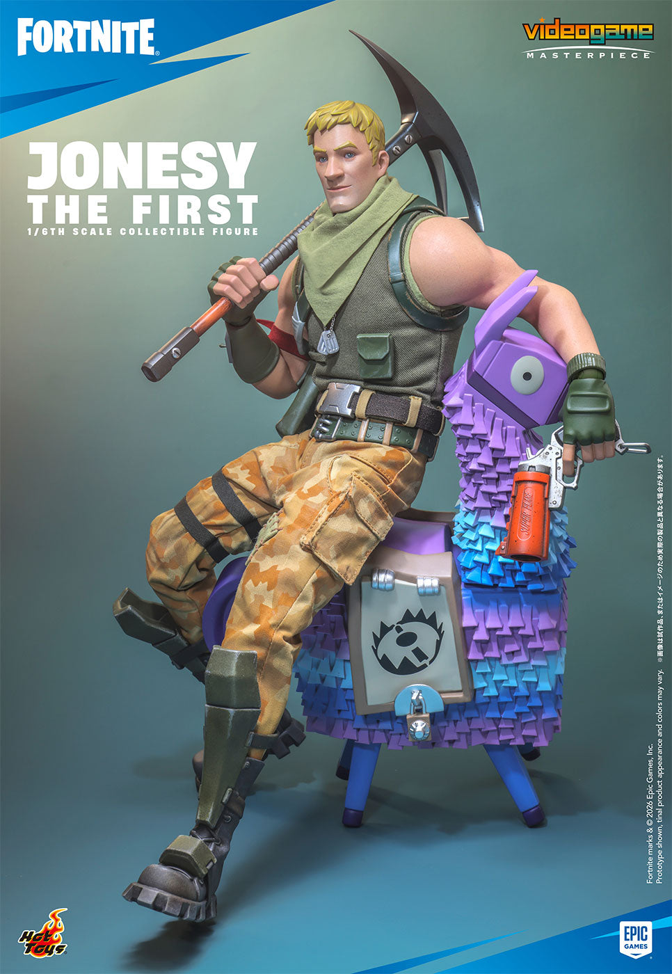 SPECIAL ORDER Hot Toys - Video Game Masterpiece - Fortnite - Jonesy The First 1/6 [JP]
