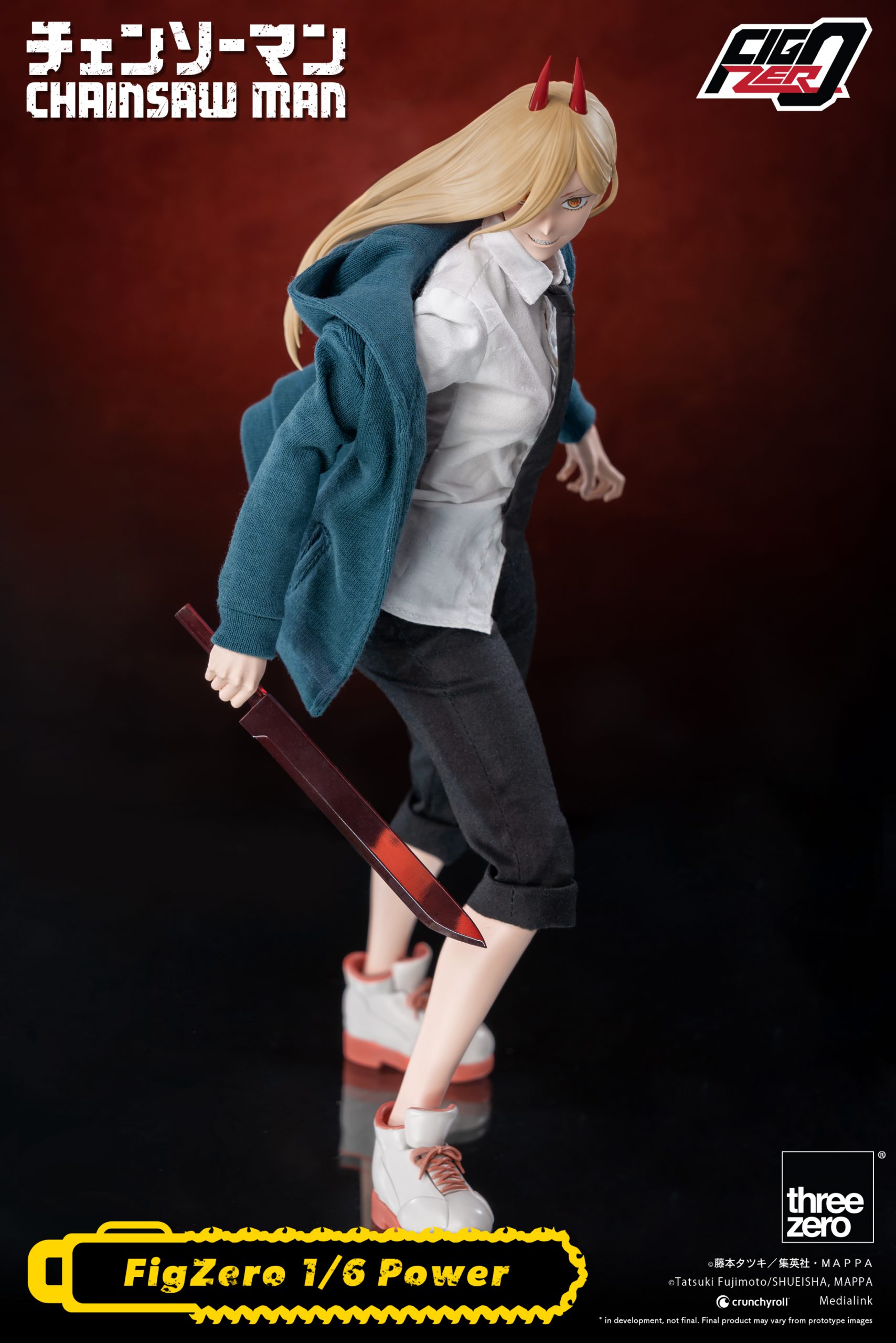 PRE-ORDER threezero - FigZero - Chainsaw Man - Power 1/6 [2026 Q2 Release]