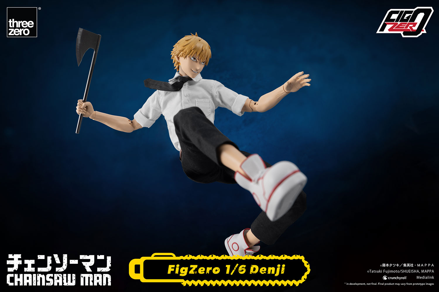 PRE-ORDER threezero - FigZero - Chainsaw Man - Denji 1/6 [2026 Q2 Release]