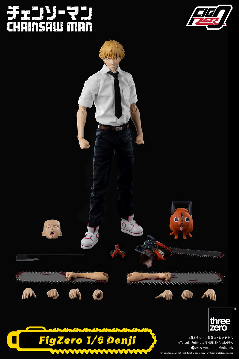 PRE-ORDER threezero - FigZero - Chainsaw Man - Denji 1/6 [2026 Q2 Release]