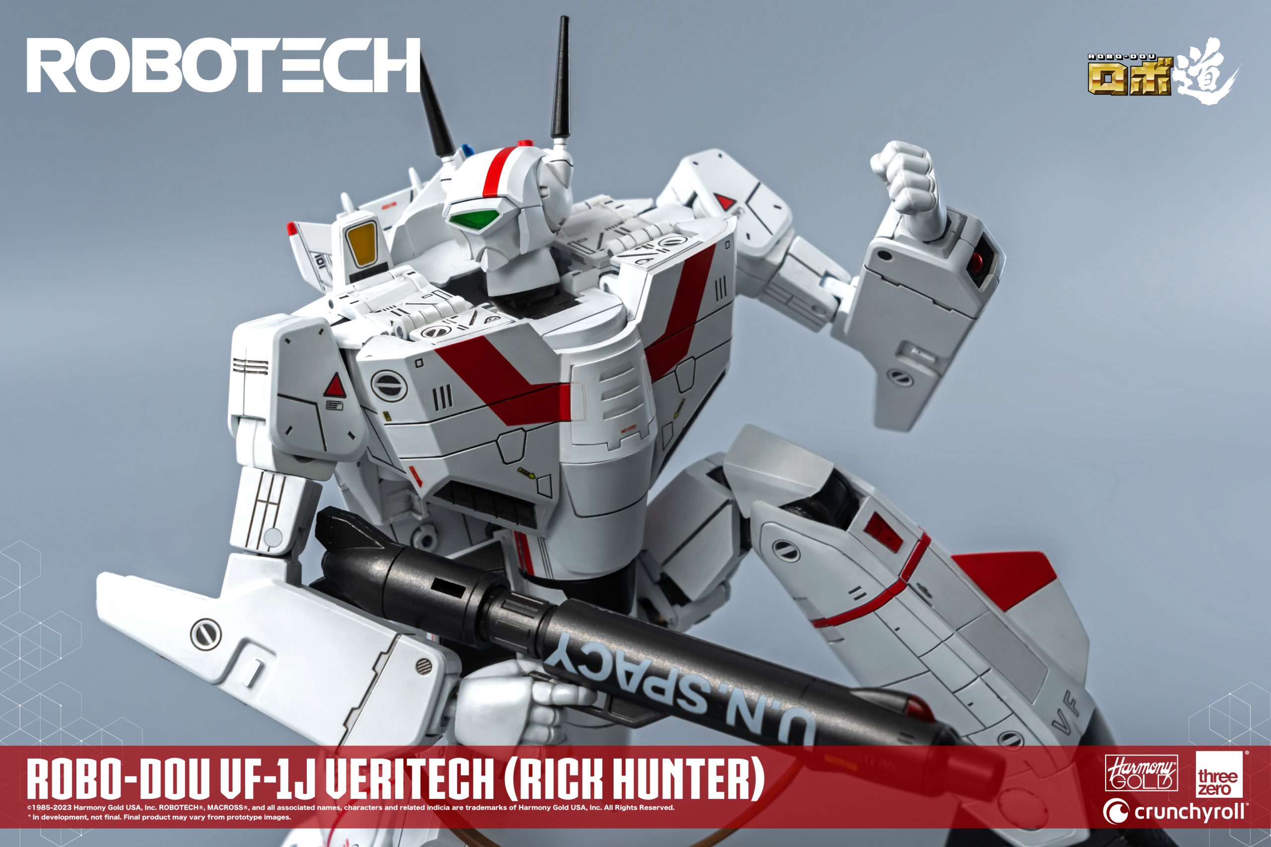 PRE-ORDER threezero - Robo-Dou - Robotech - VF-1J Veritech: Rick Hunter Use [2025 Q1 Release]