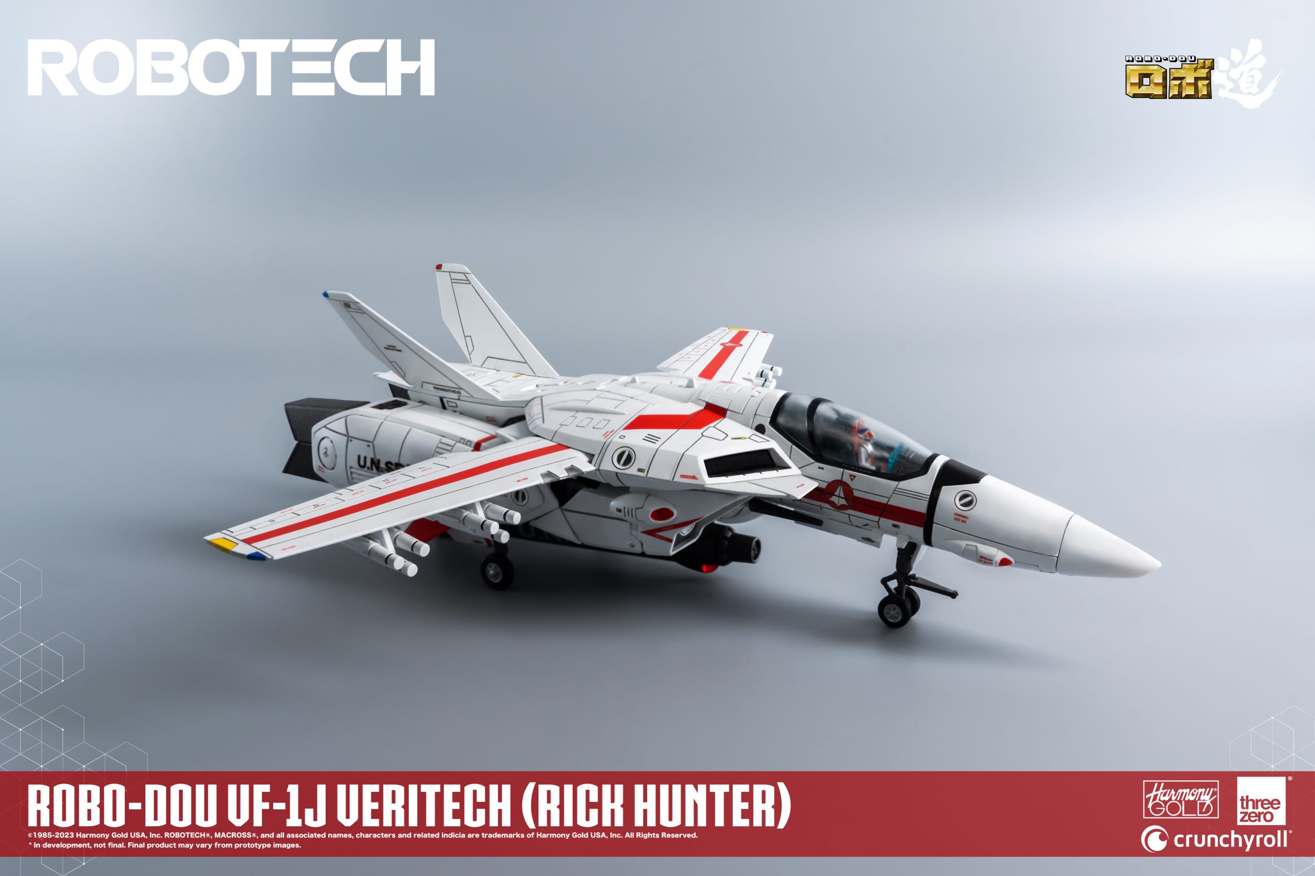 PRE-ORDER threezero - Robo-Dou - Robotech - VF-1J Veritech: Rick Hunter Use [2025 Q1 Release]