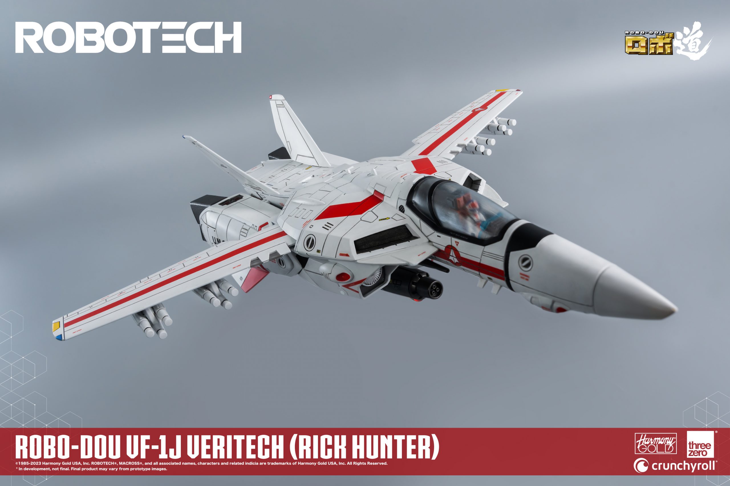 PRE-ORDER threezero - Robo-Dou - Robotech - VF-1J Veritech: Rick Hunter Use [2025 Q1 Release]
