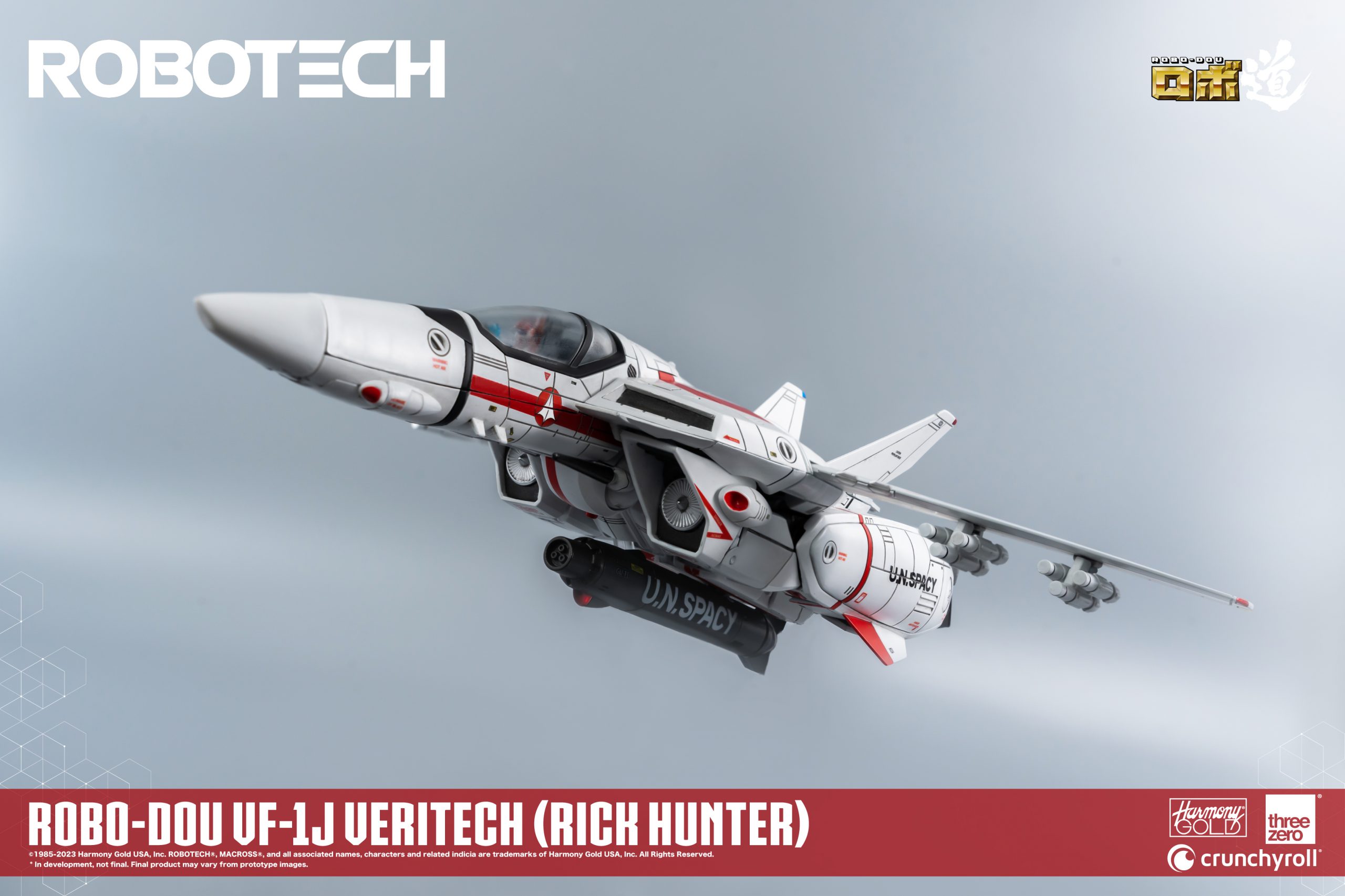 PRE-ORDER threezero - Robo-Dou - Robotech - VF-1J Veritech: Rick Hunter Use [2025 Q1 Release]
