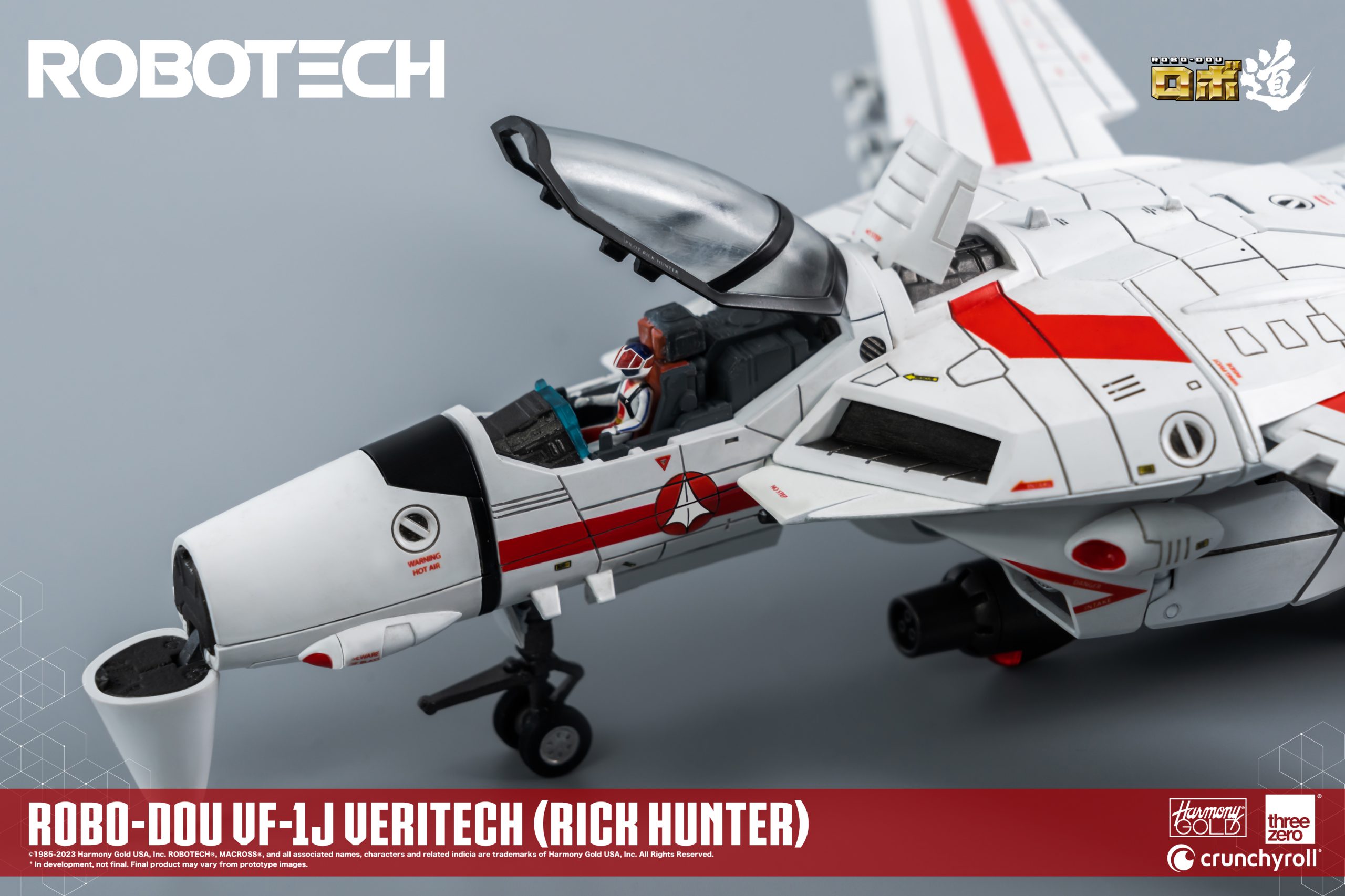 PRE-ORDER threezero - Robo-Dou - Robotech - VF-1J Veritech: Rick Hunter Use [2025 Q1 Release]