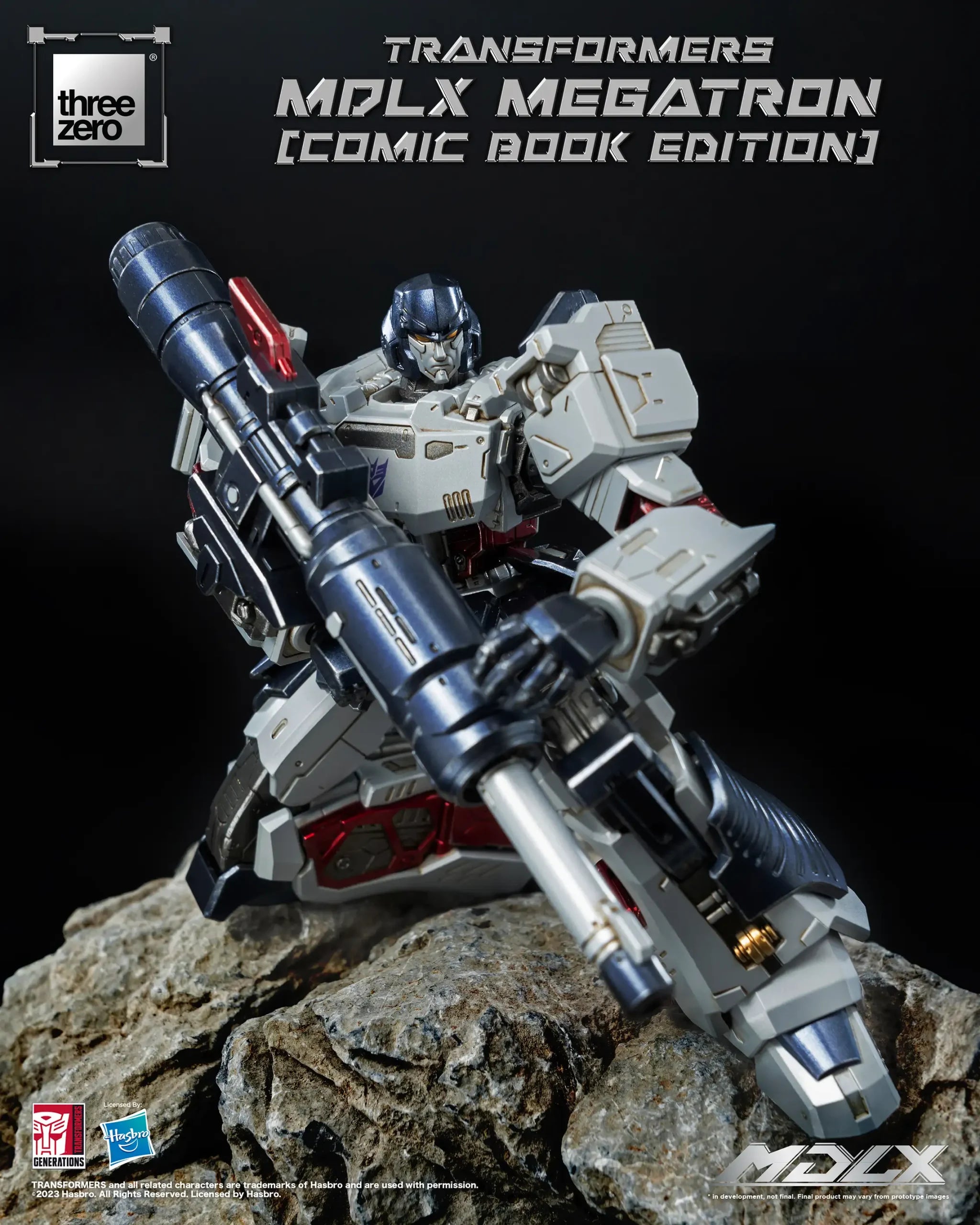 Back-order Threezero - Transformers - Mdlx Megatron: Comic Book Editio