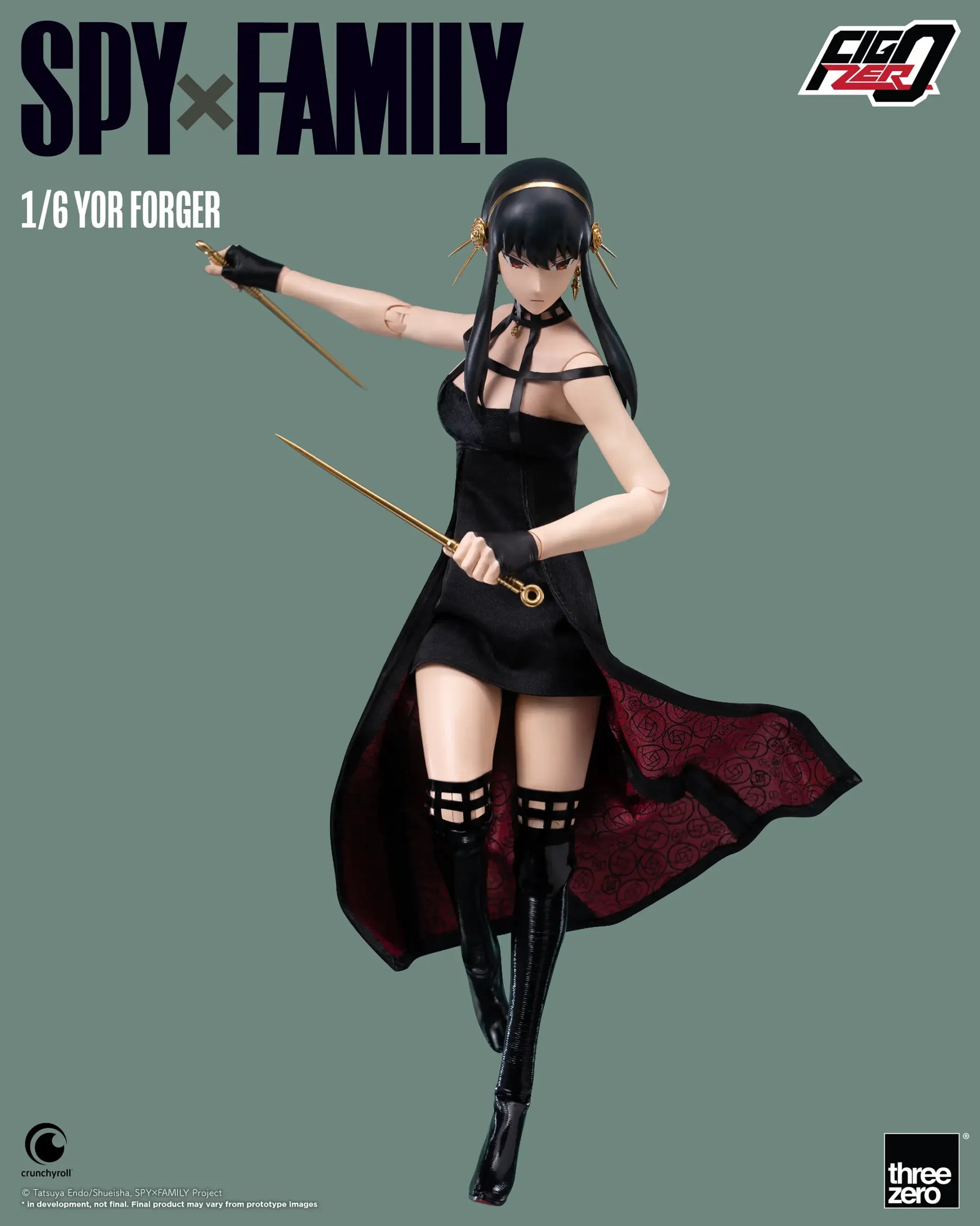 PRE-ORDER threezero - FigZero - SPY×FAMILY - Yor Forger 1/6