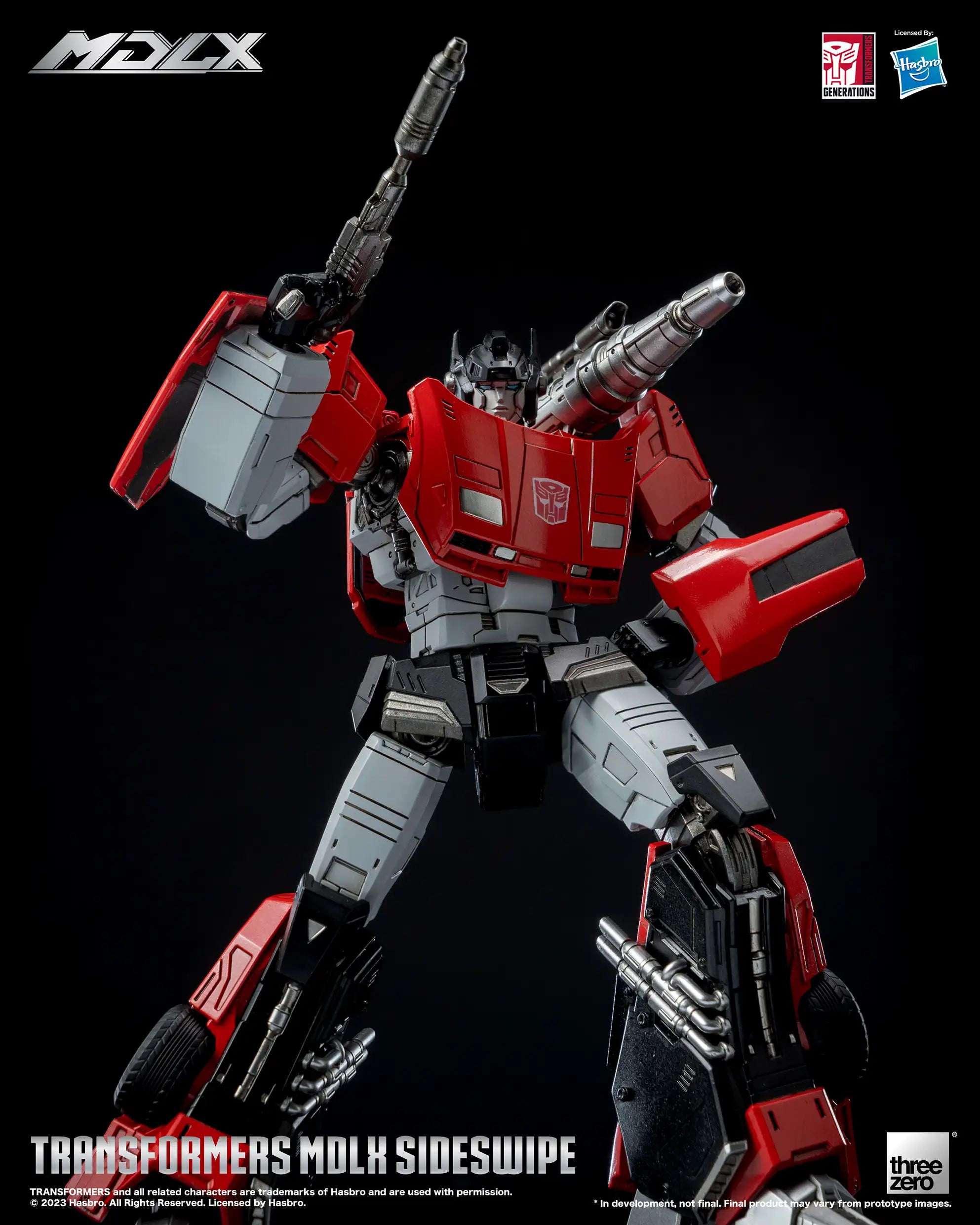 PRE-ORDER threezero - Transformers - MLDX Sidewsipe