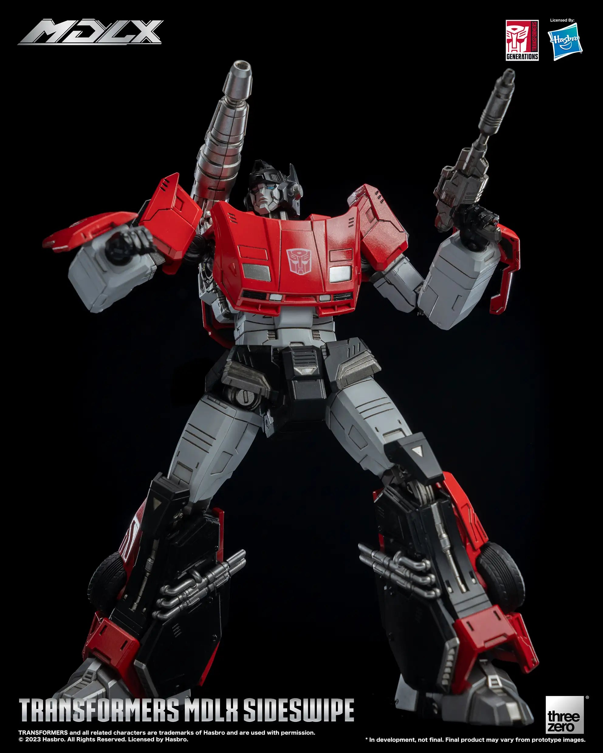 PRE-ORDER threezero - Transformers - MLDX Sidewsipe