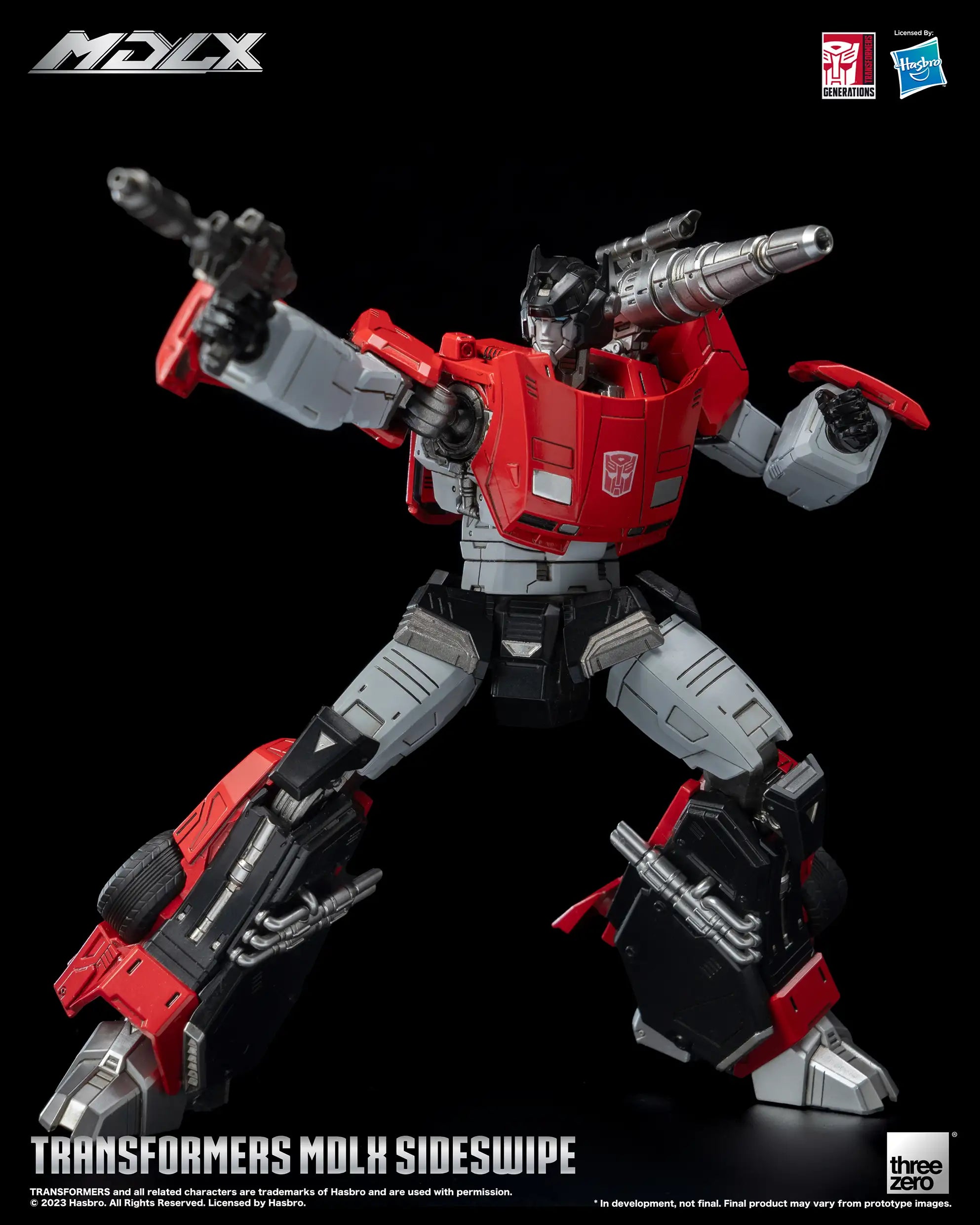 PRE-ORDER threezero - Transformers - MLDX Sidewsipe