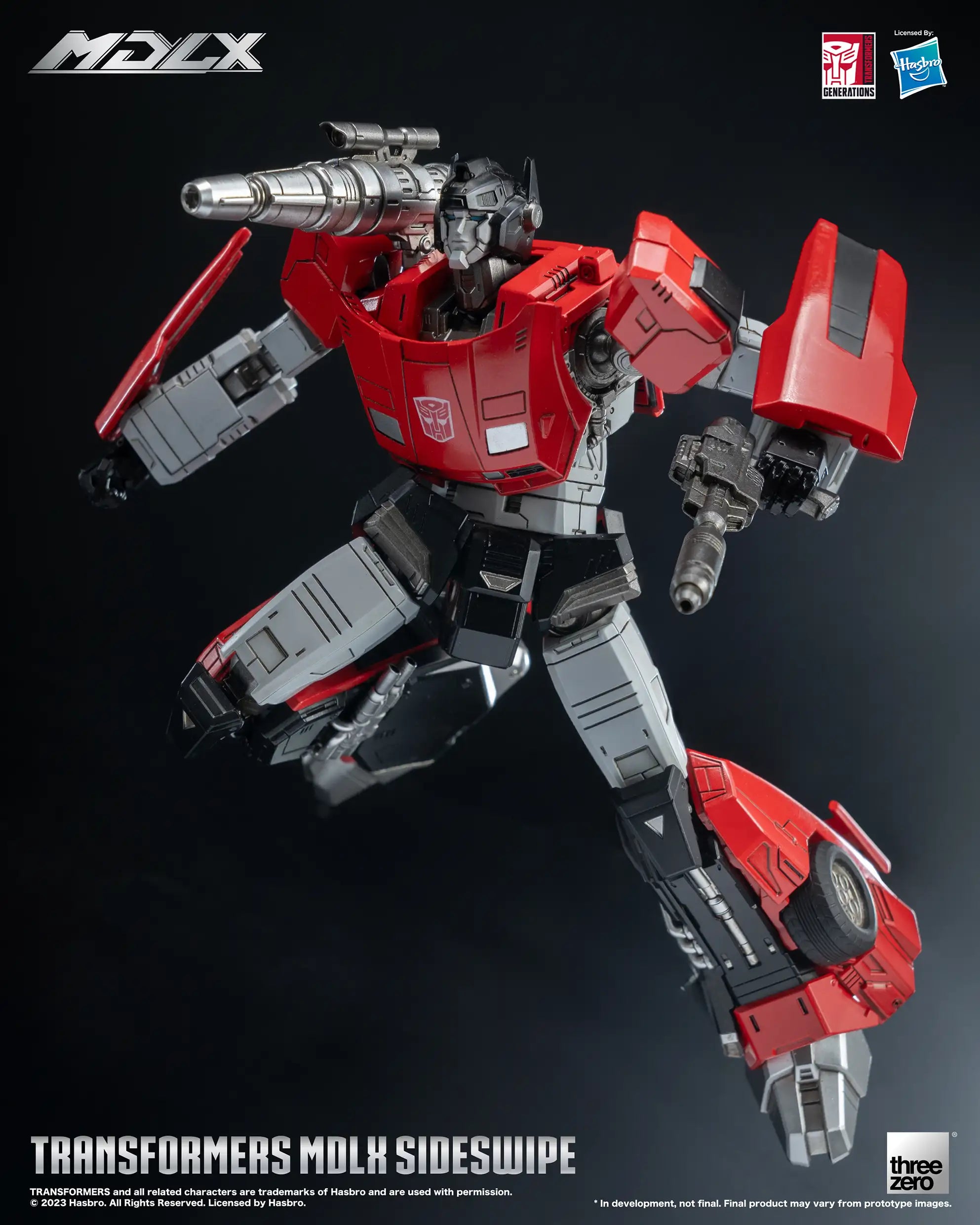 PRE-ORDER threezero - Transformers - MLDX Sidewsipe