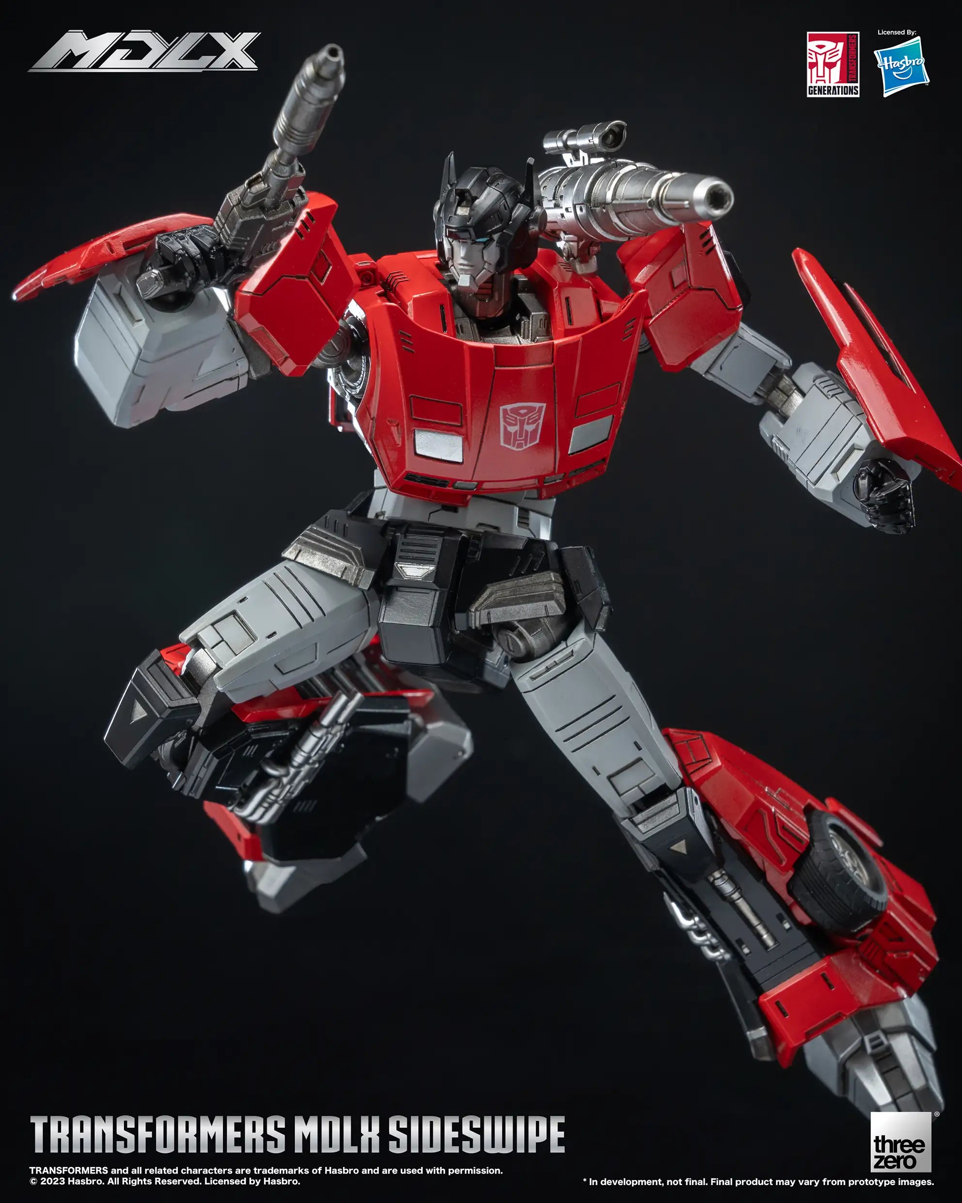 PRE-ORDER threezero - Transformers - MLDX Sidewsipe