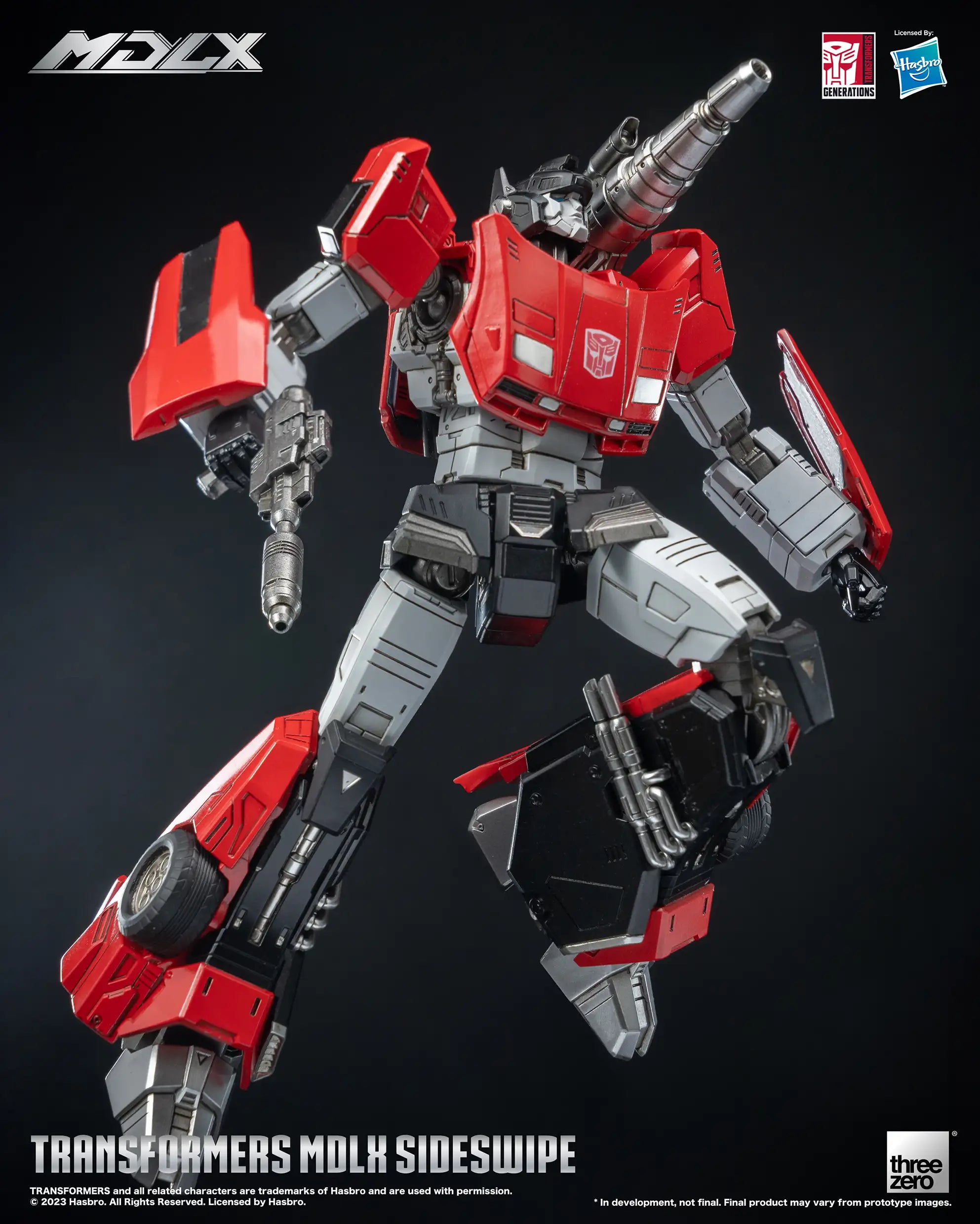PRE-ORDER threezero - Transformers - MLDX Sidewsipe