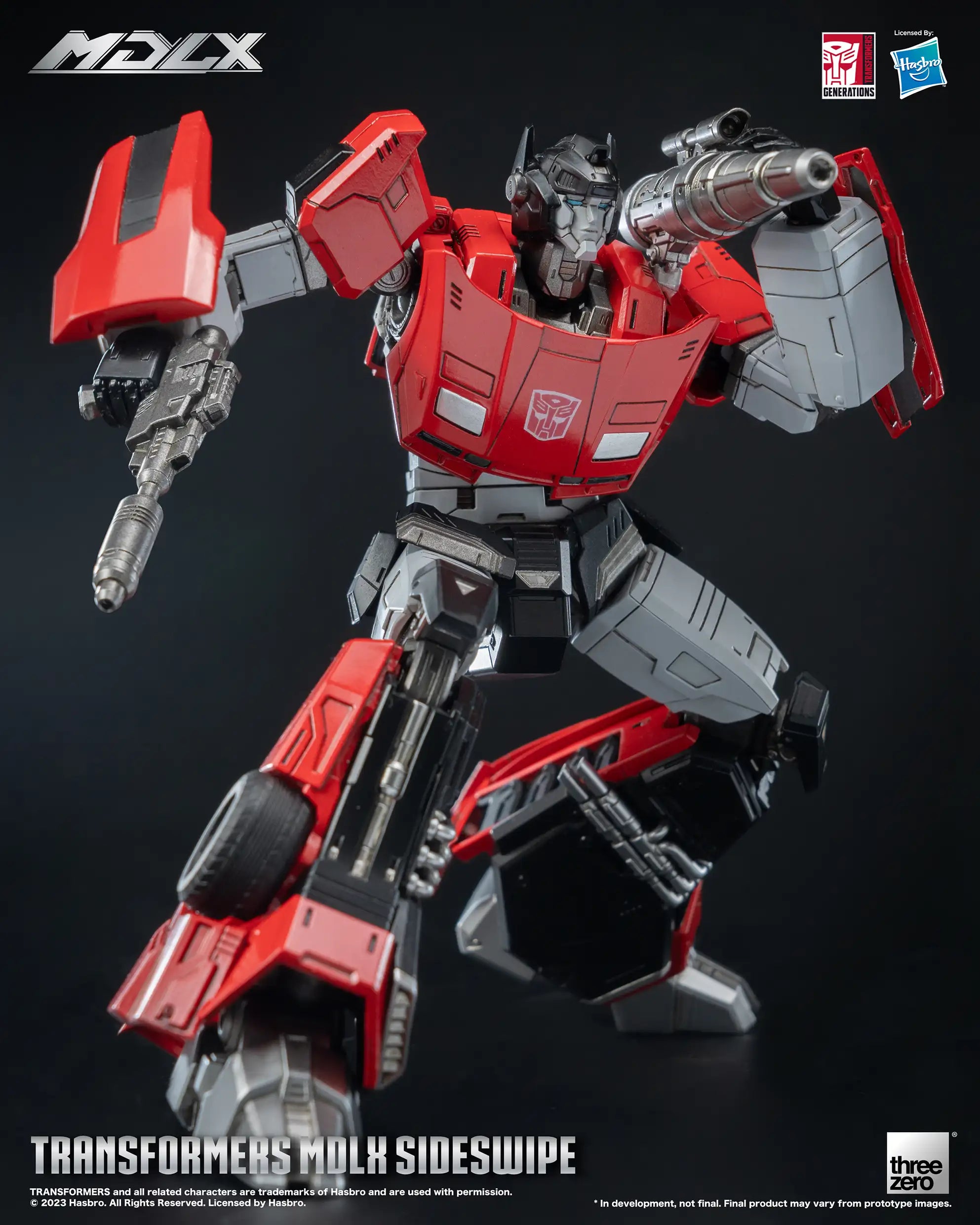 PRE-ORDER threezero - Transformers - MLDX Sidewsipe
