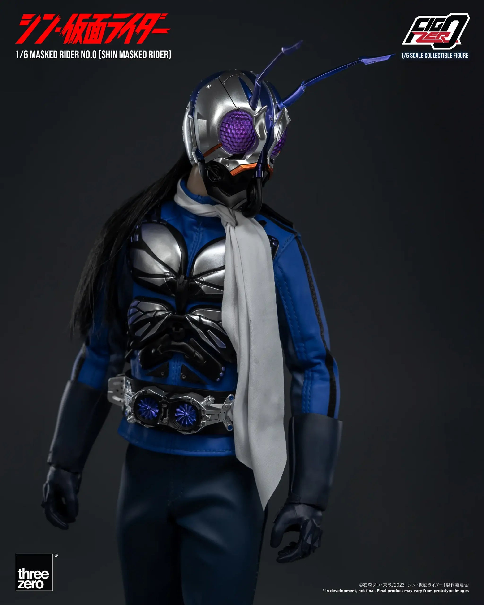 PRE-ORDER threezero - FigZero - Shin Kamen Rider - Kamen Rider No. 0 1/6