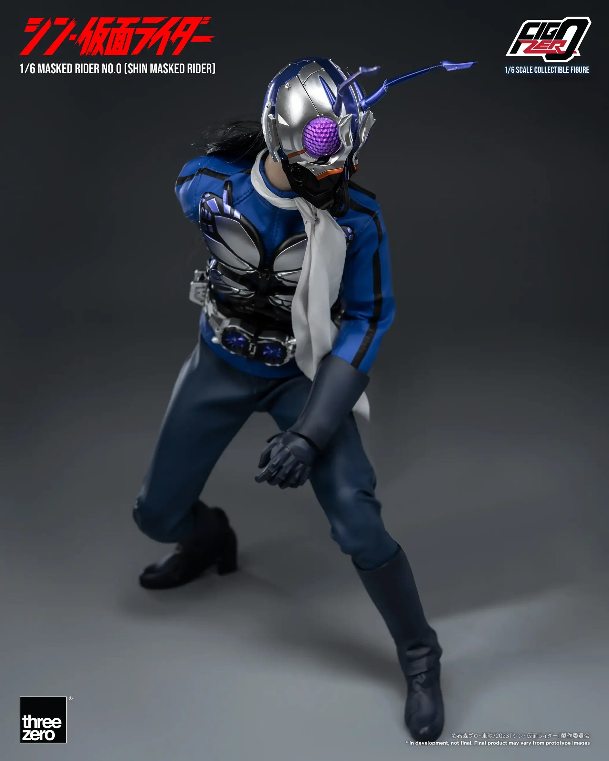 PRE-ORDER threezero - FigZero - Shin Kamen Rider - Kamen Rider No. 0 1/6