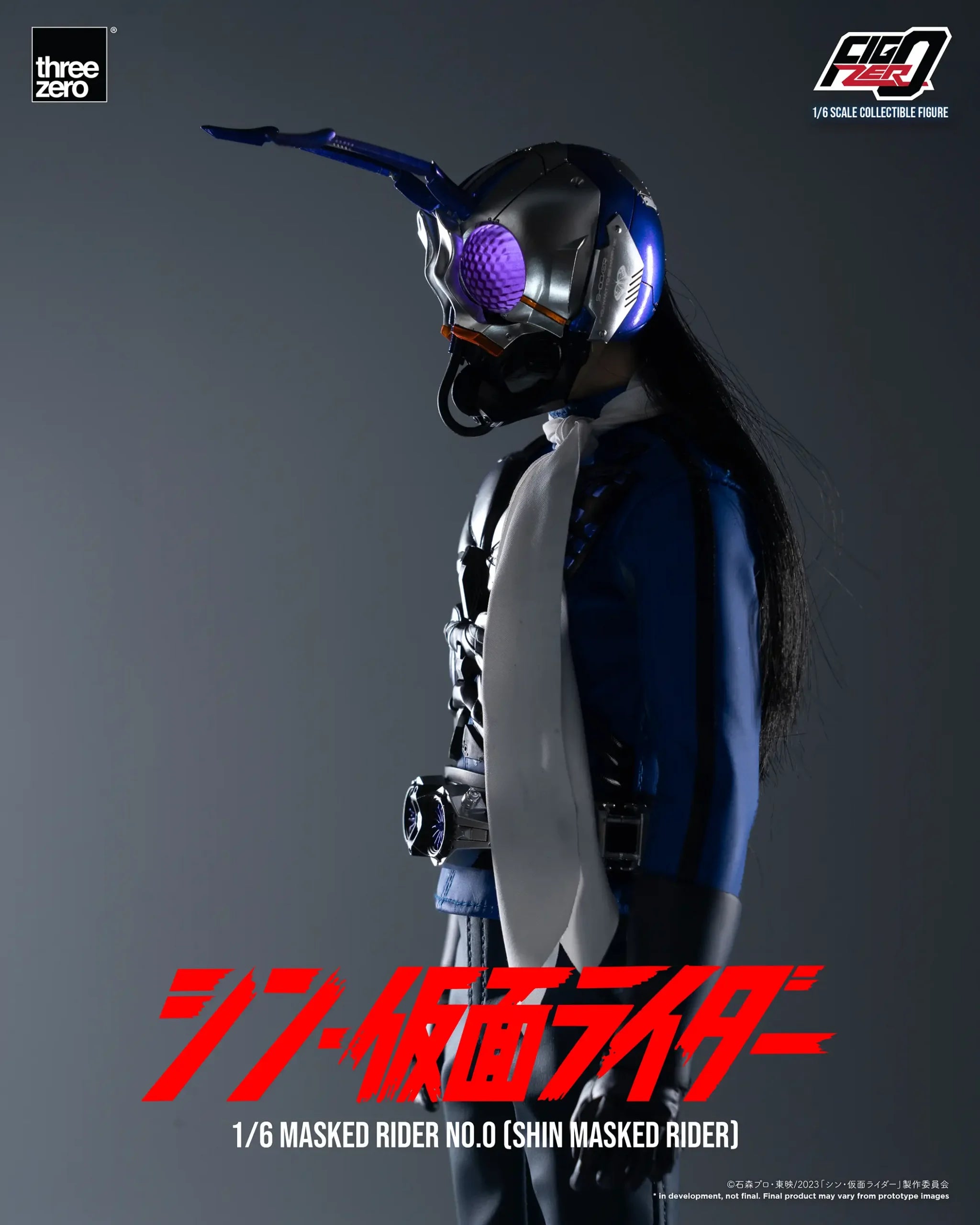 PRE-ORDER threezero - FigZero - Shin Kamen Rider - Kamen Rider No. 0 1/6