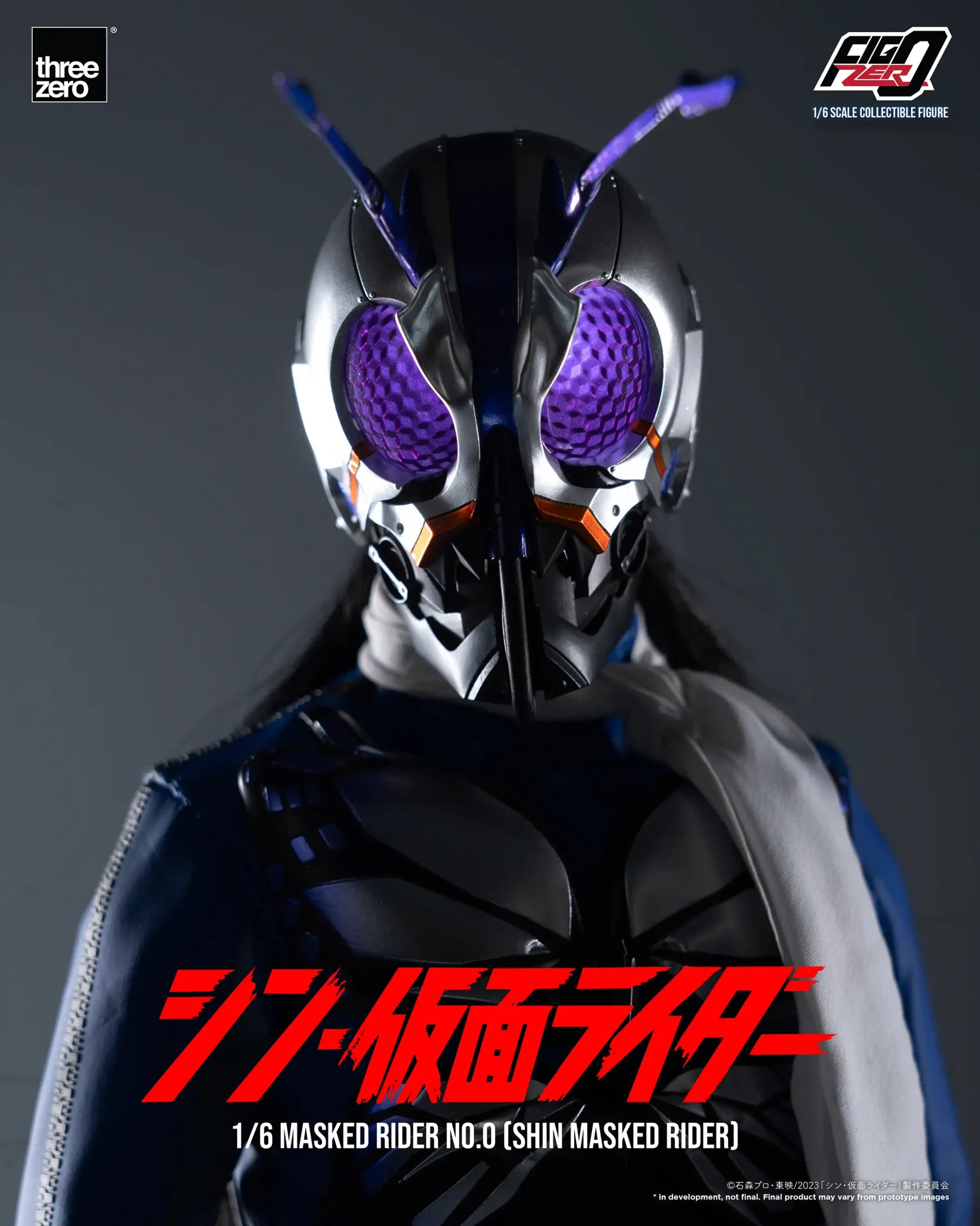 PRE-ORDER threezero - FigZero - Shin Kamen Rider - Kamen Rider No. 0 1/6