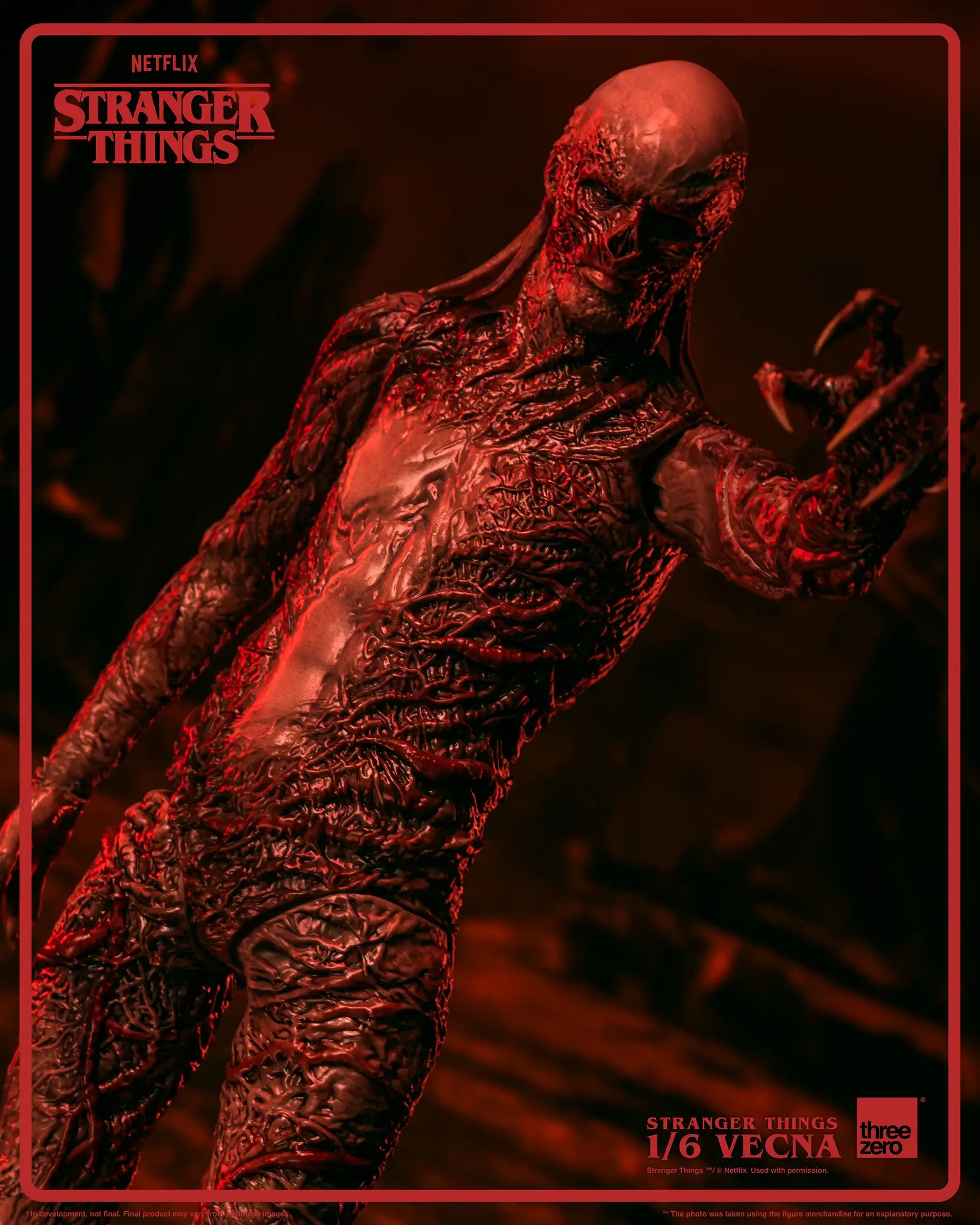 PRE-ORDER threezero - Stranger Things - Vecna: Season 4 1/6