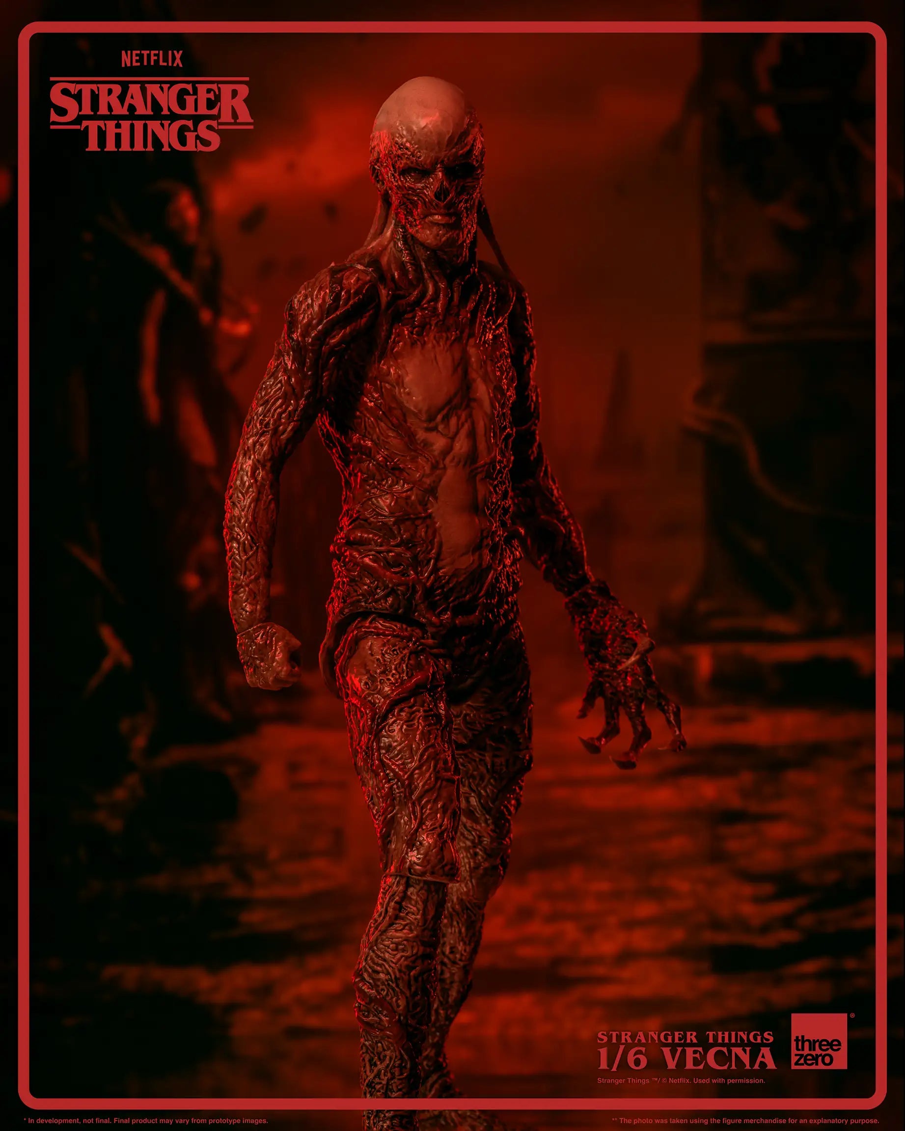 PRE-ORDER threezero - Stranger Things - Vecna: Season 4 1/6