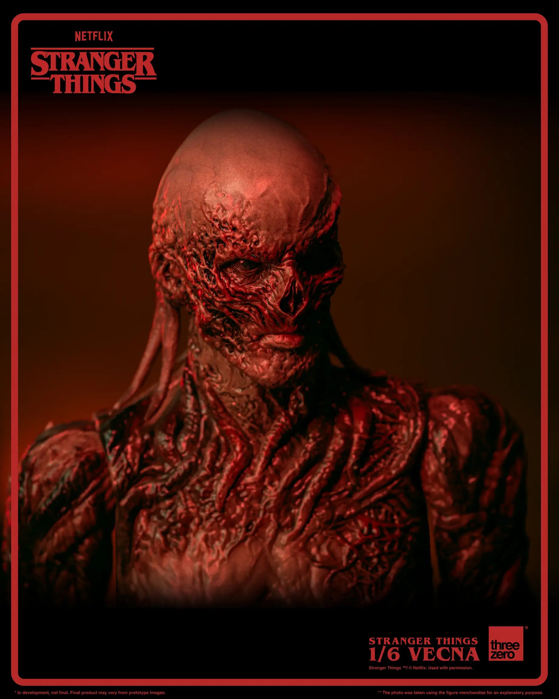 PRE-ORDER threezero - Stranger Things - Vecna: Season 4 1/6