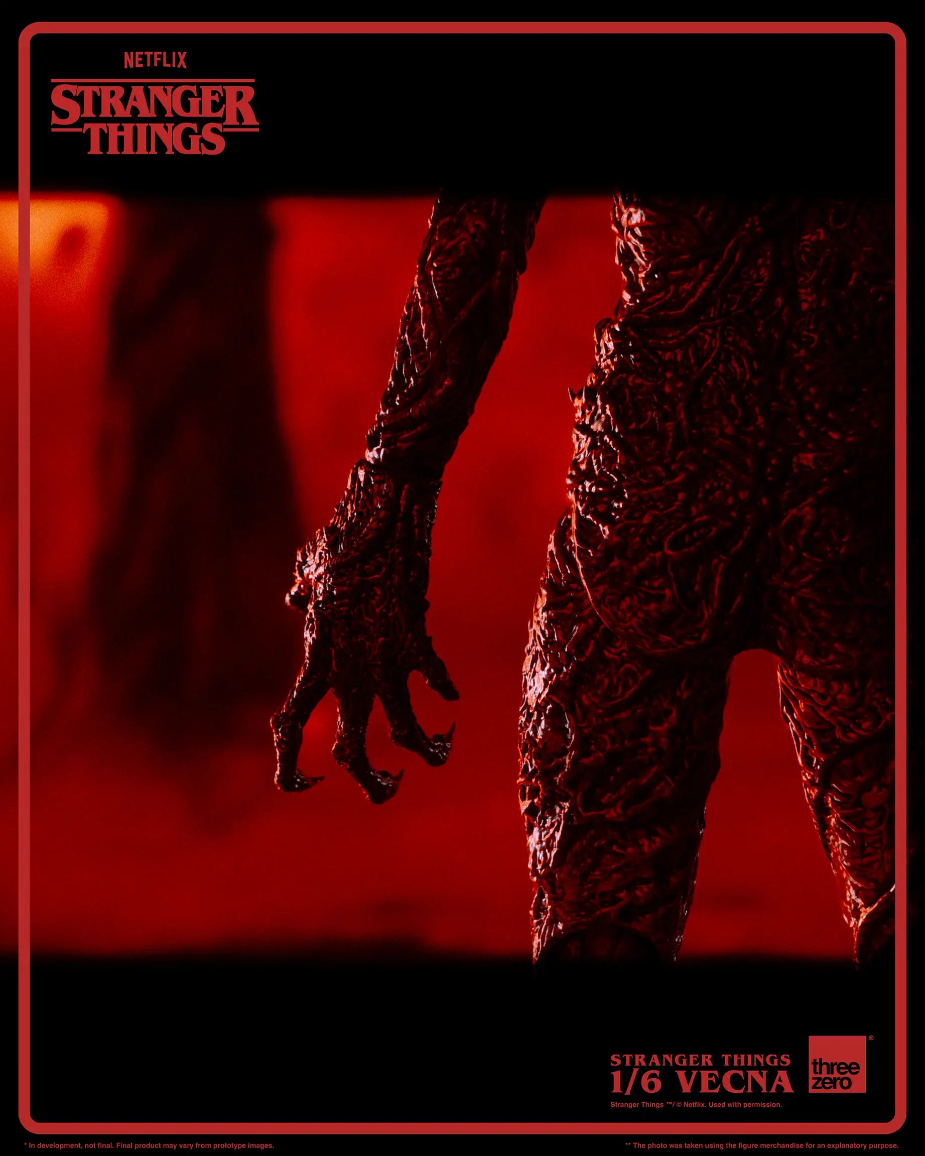 PRE-ORDER threezero - Stranger Things - Vecna: Season 4 1/6