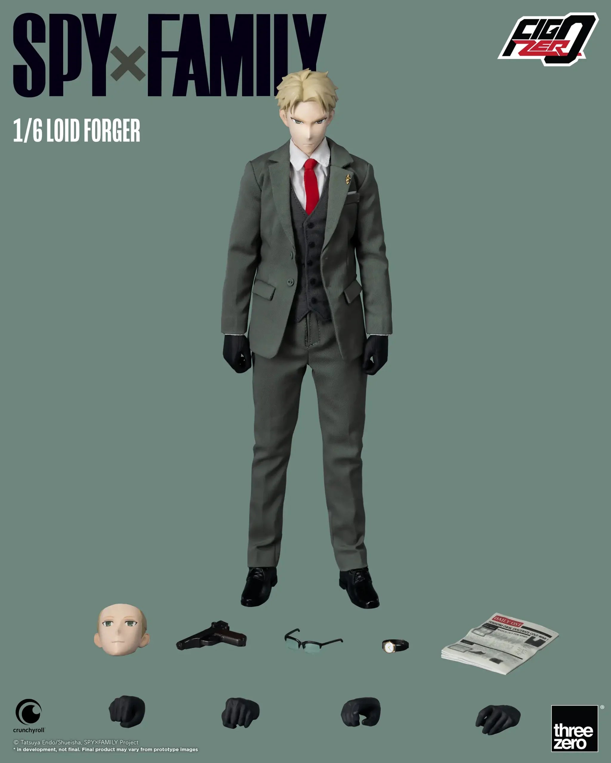 PRE-ORDER threezero - FigZero - SPY×FAMILY - Loid Forger 1/6