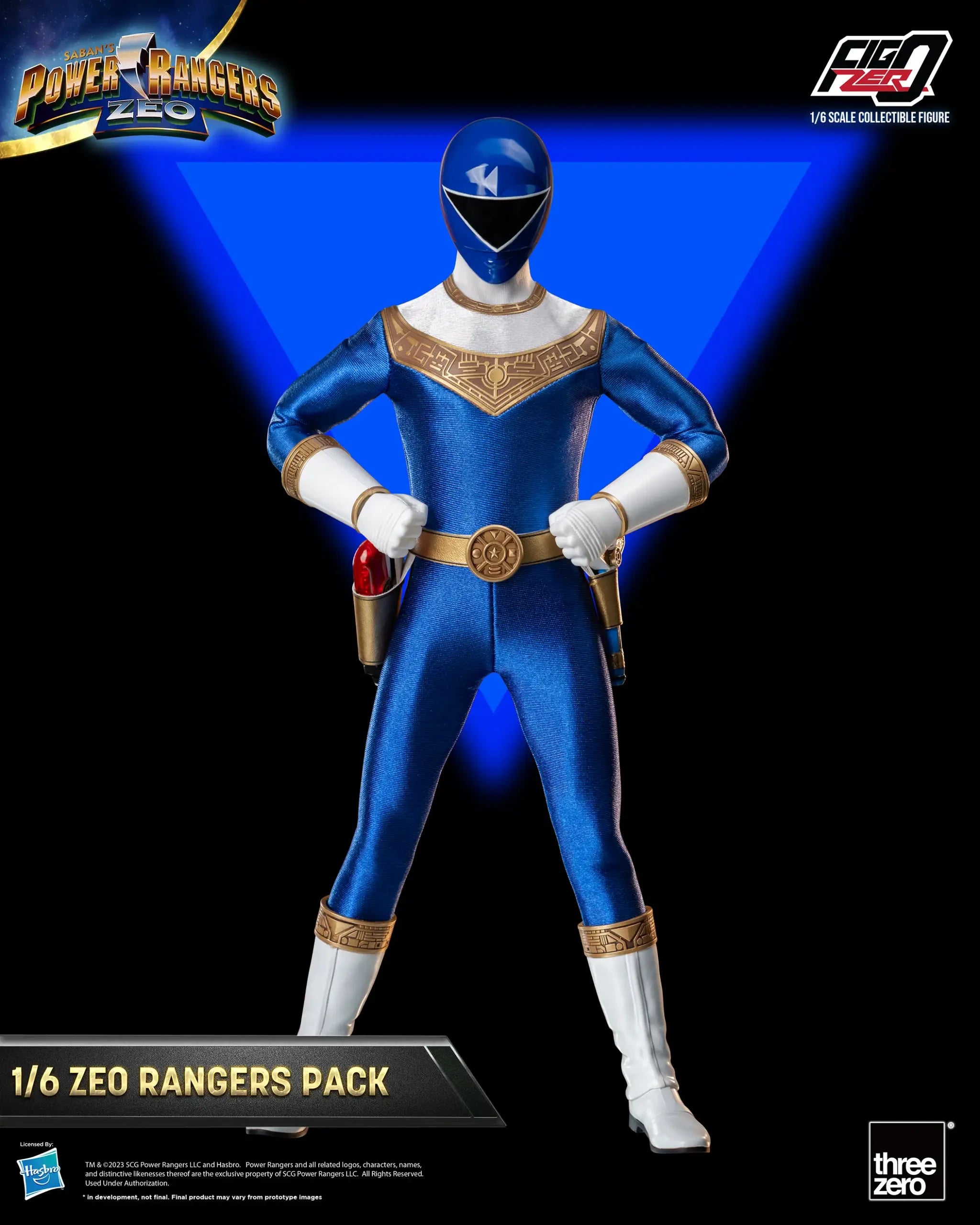 PRE-ORDER threezero - FigZero - Power Rangers Zeo - Zeo Rangers Pack 1/6