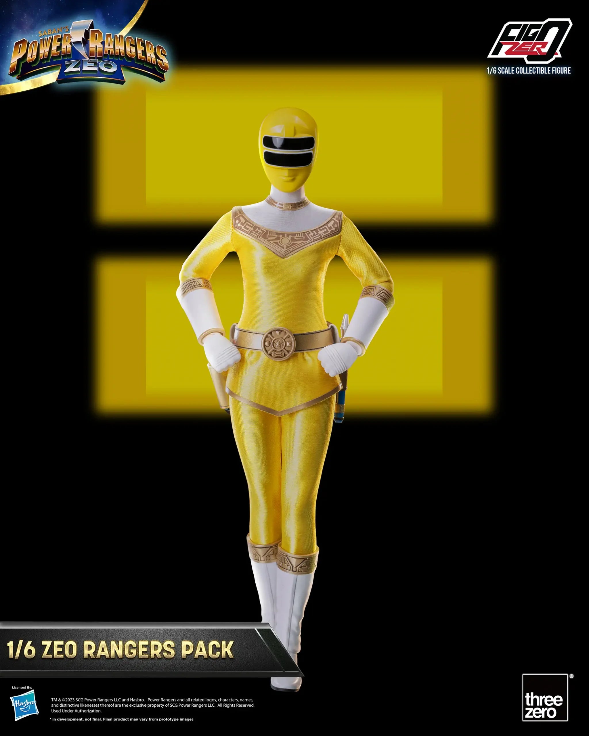 PRE-ORDER threezero - FigZero - Power Rangers Zeo - Zeo Rangers Pack 1/6