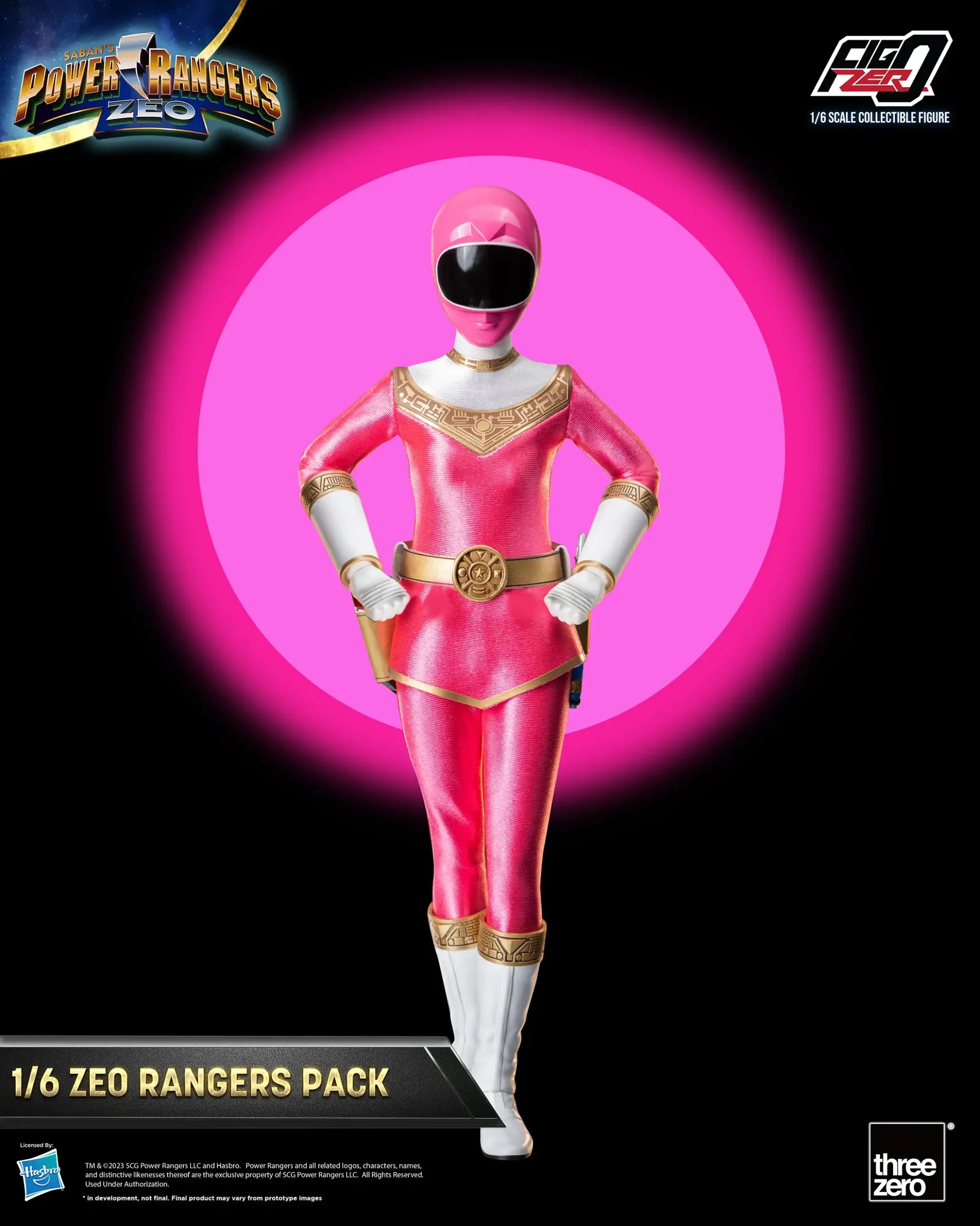 PRE-ORDER threezero - FigZero - Power Rangers Zeo - Zeo Rangers Pack 1/6